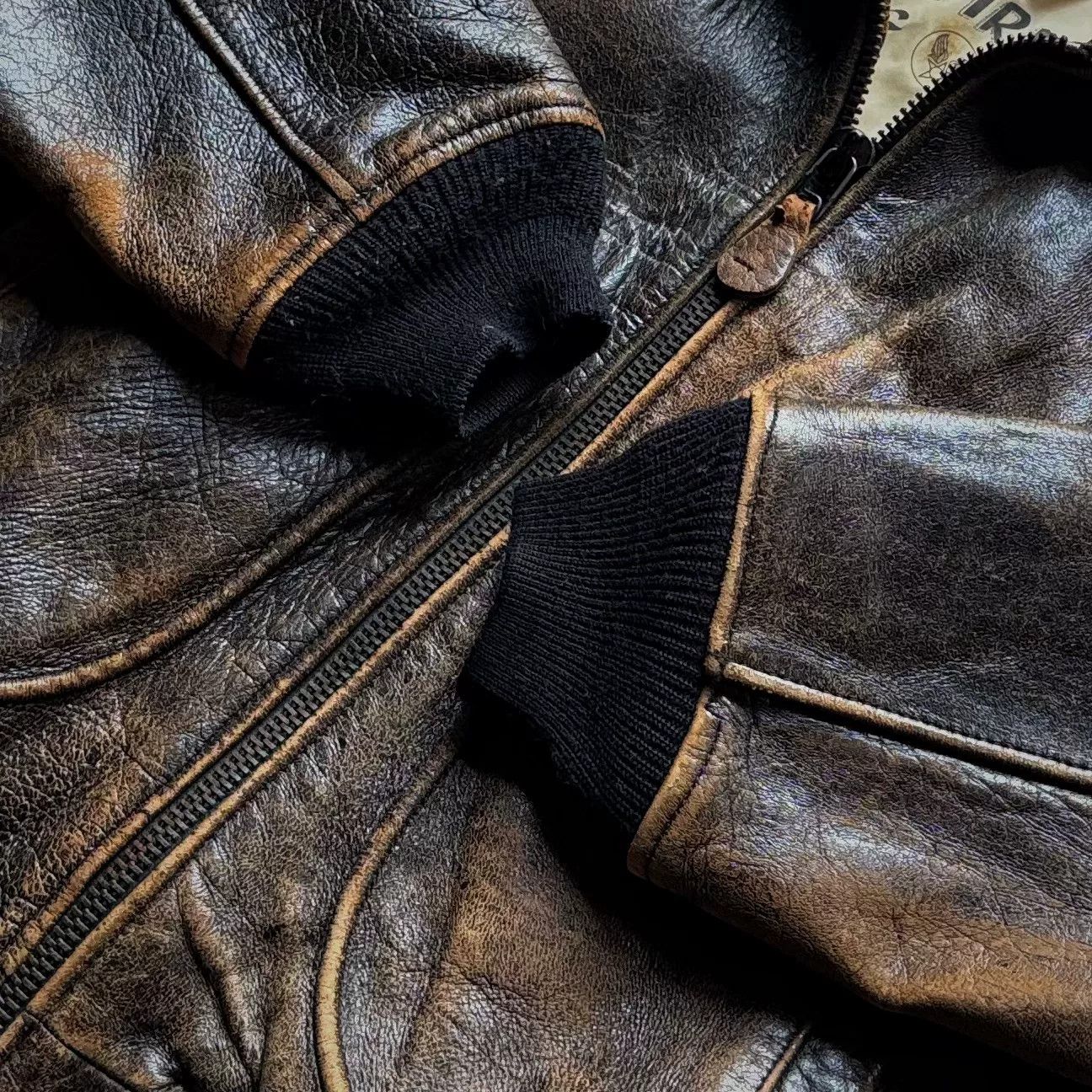 Vintage Vintage Avirex G2 Leather Jacket Size US S / EU 44-46 / 1 - 2 Thumbnail