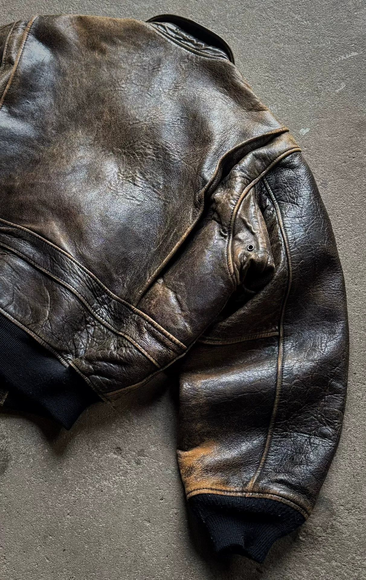 Vintage Vintage Avirex G2 Leather Jacket Size US S / EU 44-46 / 1 - 5 Thumbnail
