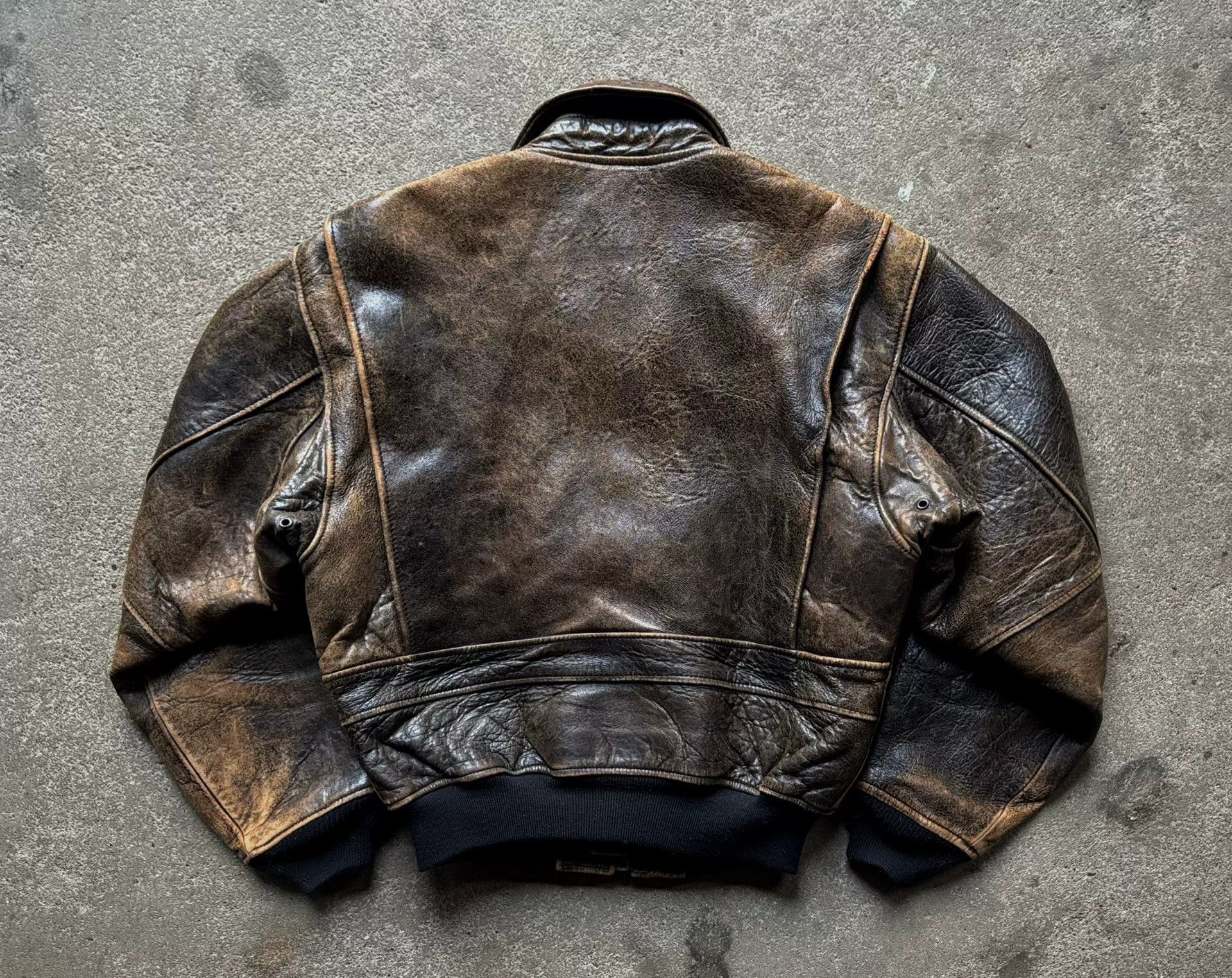 Vintage Vintage Avirex G2 Leather Jacket Size US S / EU 44-46 / 1 - 6 Thumbnail
