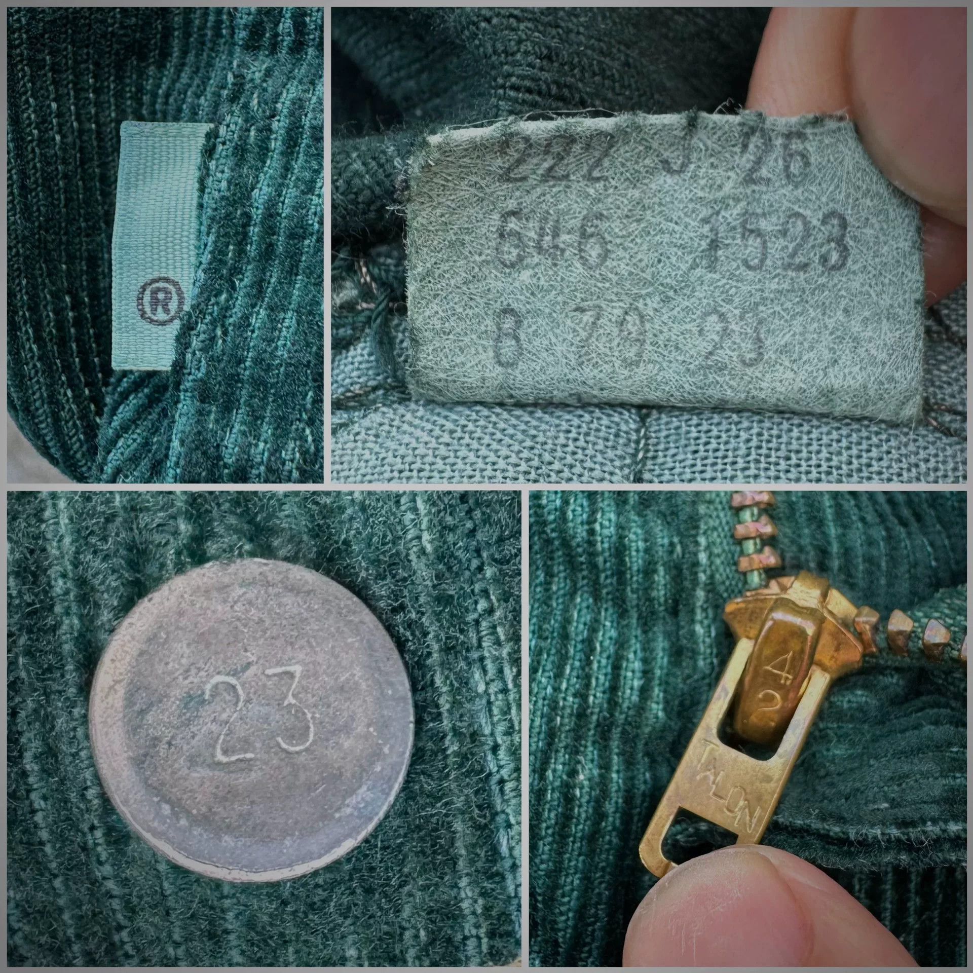 Vintage Vintage Levi's 646 Corduroy Flare Pants Size US 32 / EU 48 - 3 Thumbnail