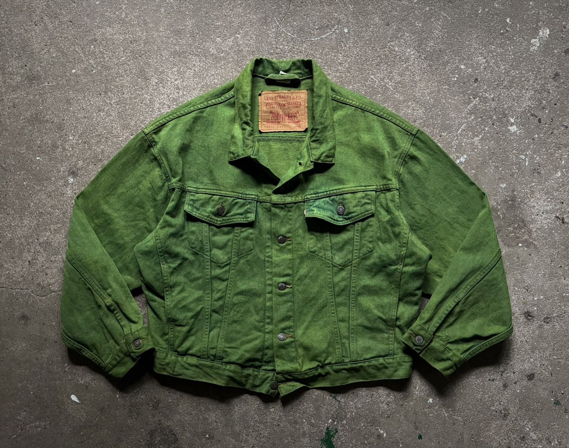 Vintage Vintage Levi's 1992 Boxy Denim Jacket Size US M / EU 48-50 / 2 - 2 Thumbnail