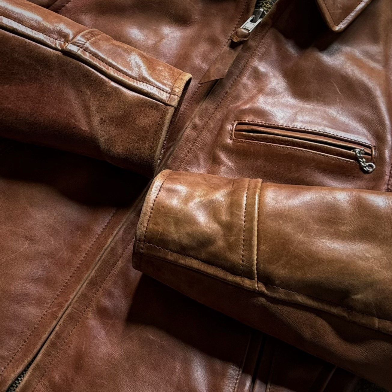 Vintage Vintage Indian Motorcycle Leather Jacket Size US M / EU 48-50 / 2 - 3 Thumbnail
