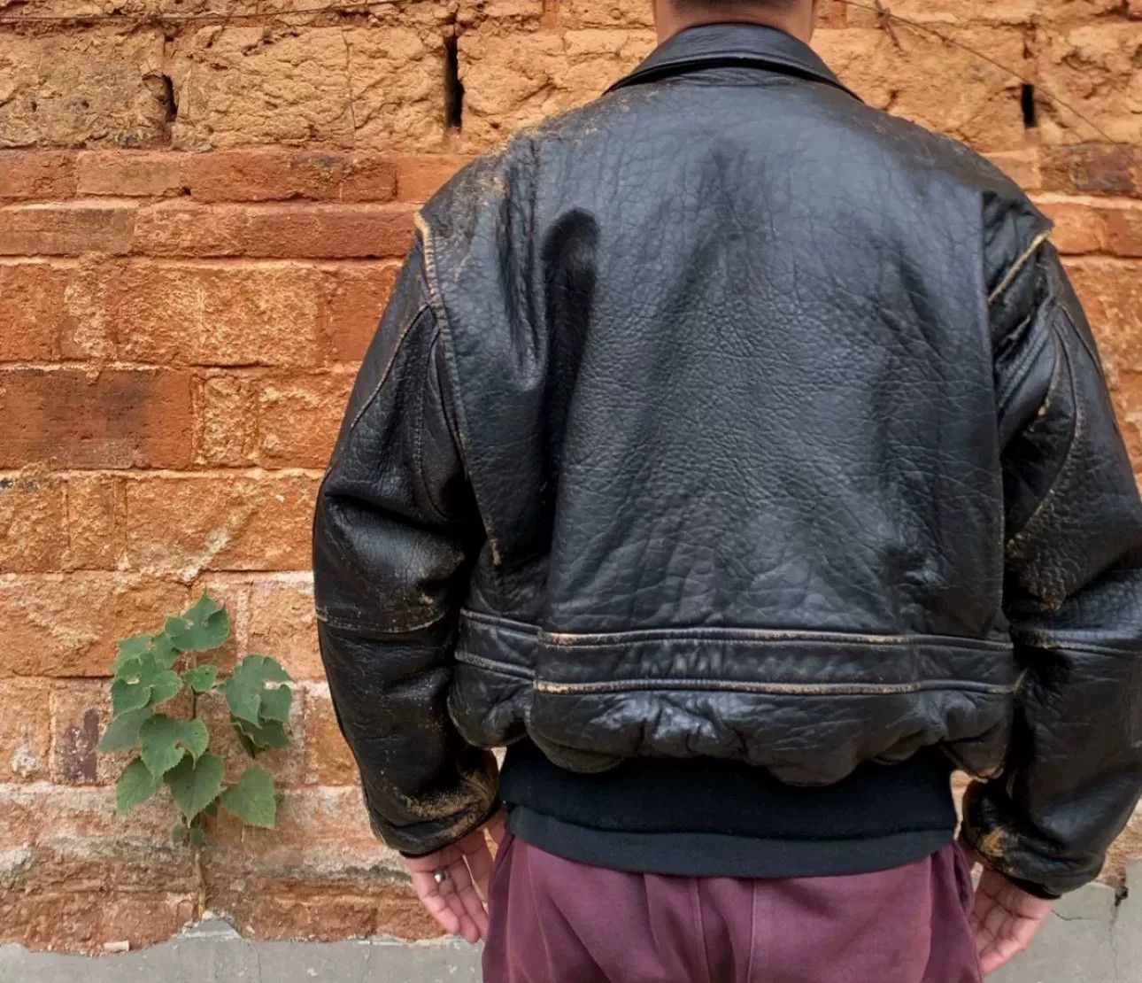 Vintage Vintage Avirex G1 Flight Leather Jacket Size US XXL / EU 58 / 5 - 4 Thumbnail