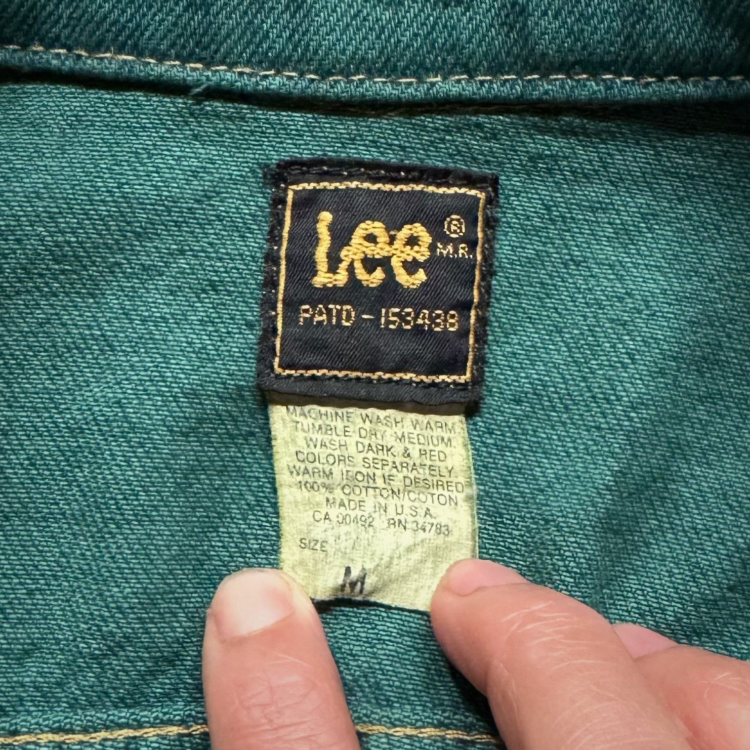 Vintage Vintage Lee Riders 220 Denim Jacket Size US M / EU 48-50 / 2 - 3 Thumbnail
