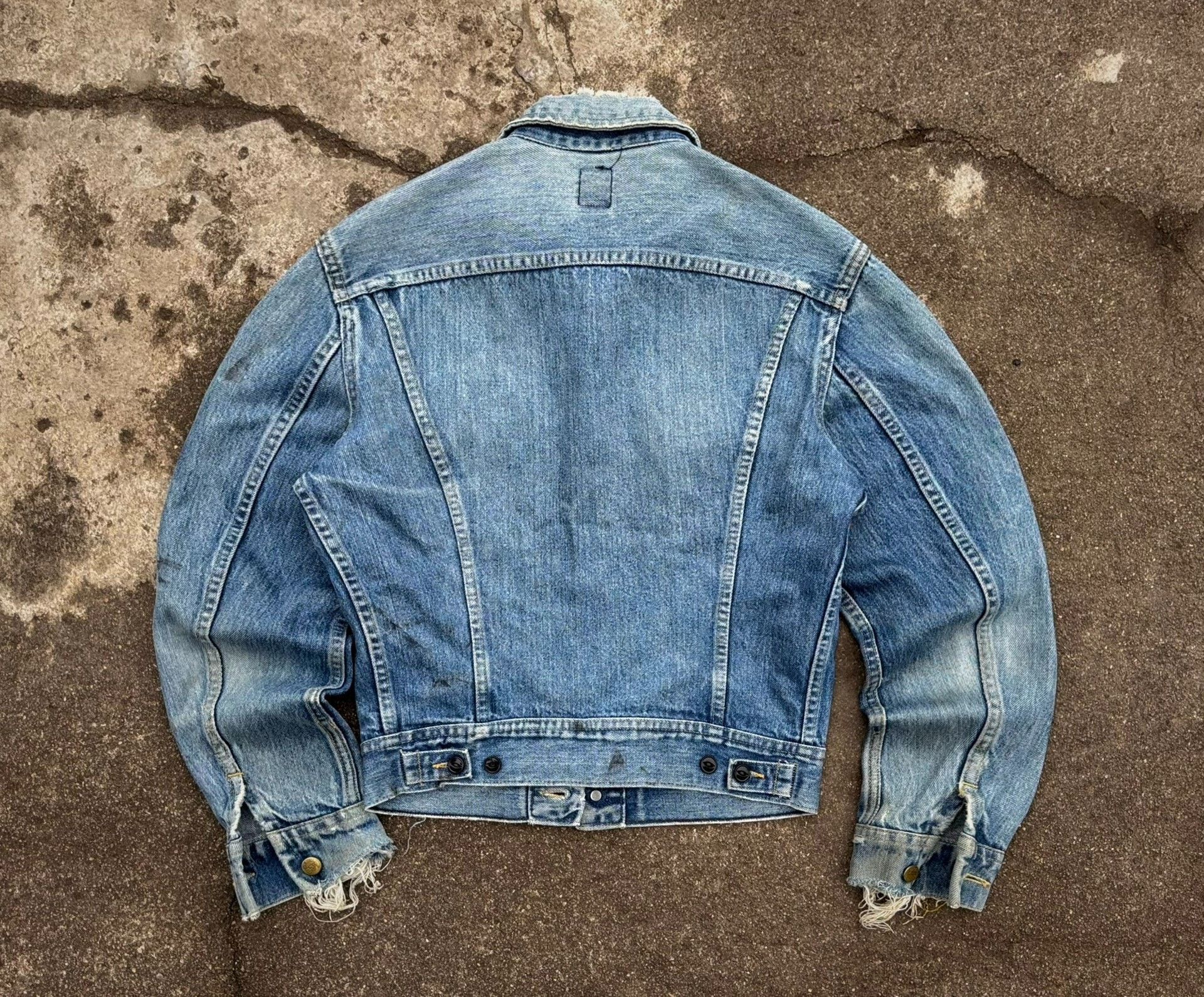 Vintage Vintage Lee 101J Denim Jacket Size US M / EU 48-50 / 2 - 6 Thumbnail