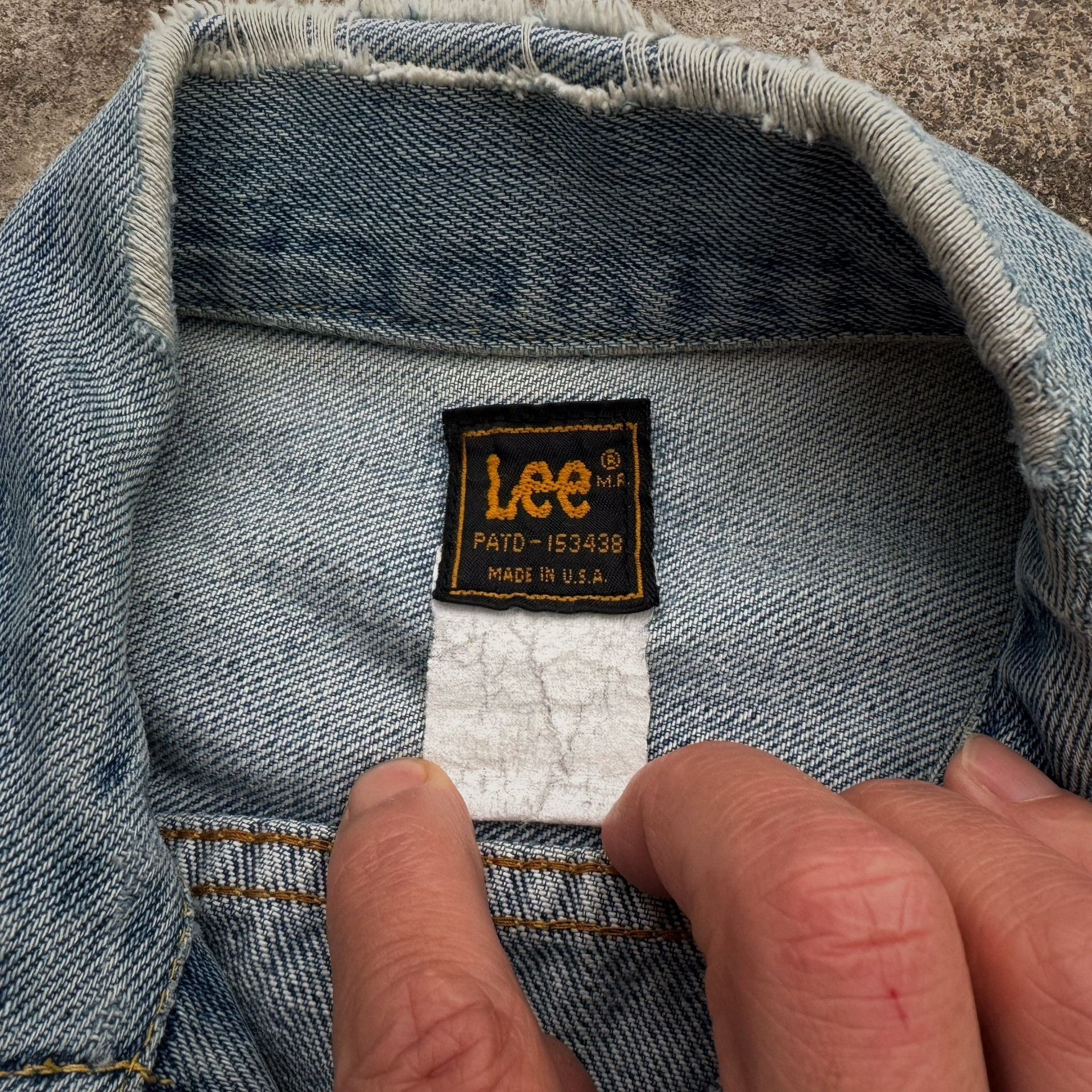 Vintage Vintage Lee 101J Denim Jacket Size US M / EU 48-50 / 2 - 4 Thumbnail