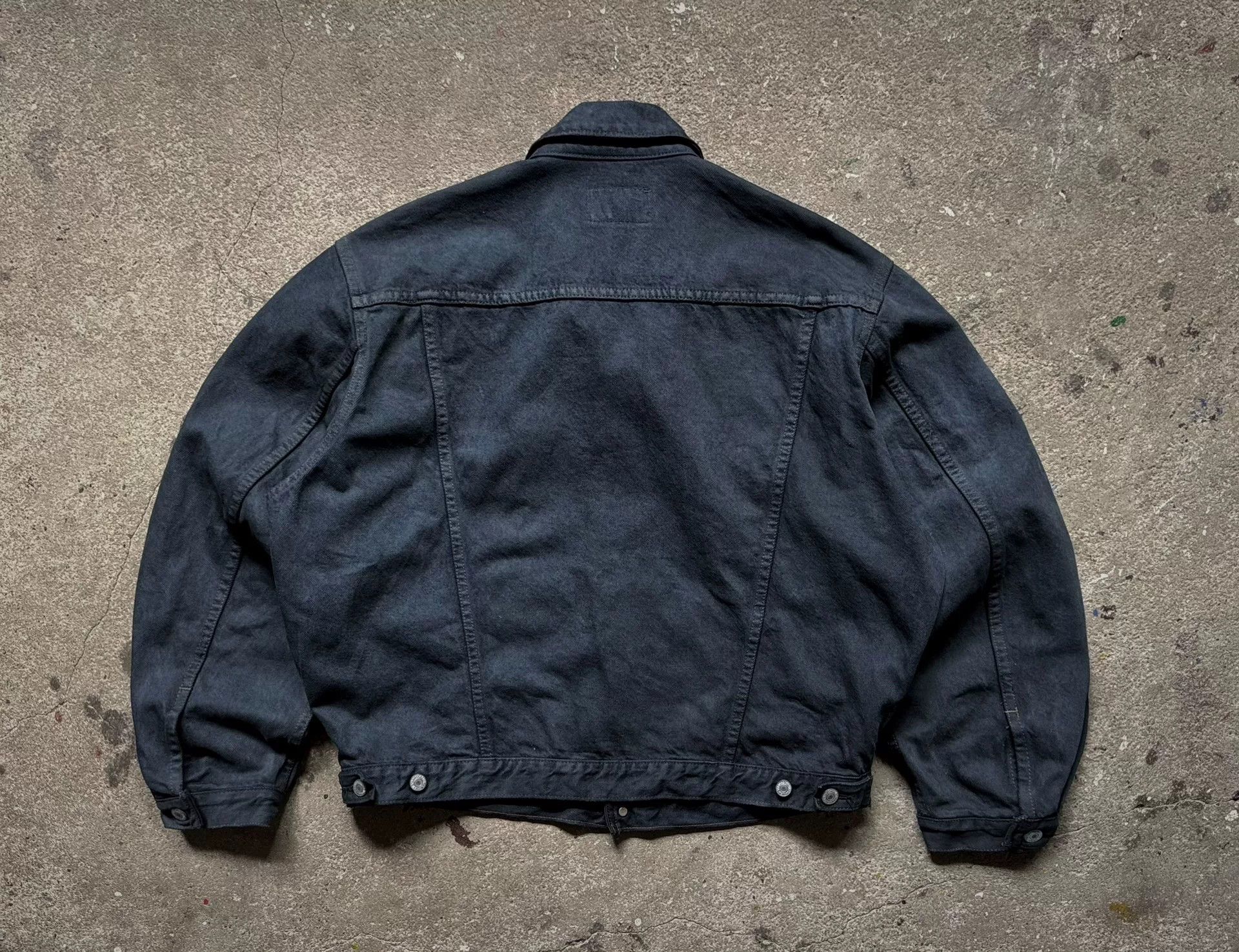 Vintage Vintage 1980s Levis J02 Denim Jacket Size US XXL / EU 58 / 5 - 5 Thumbnail