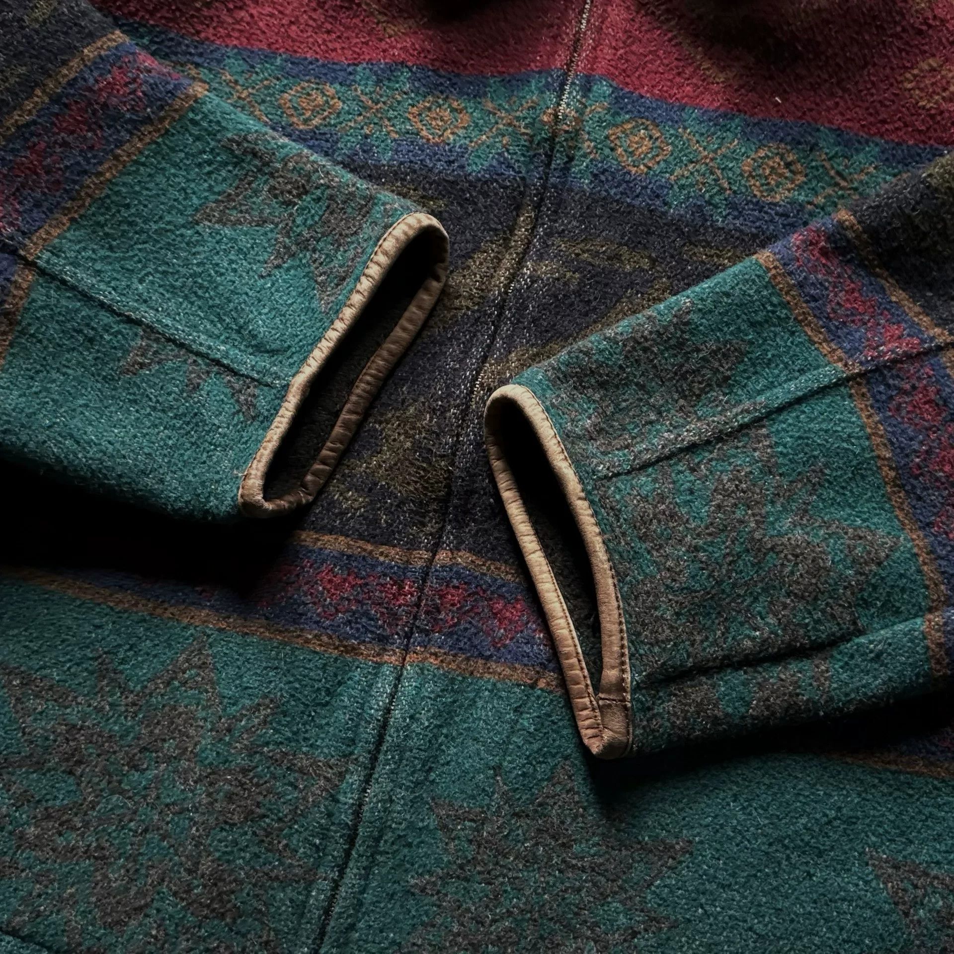 Vintage Vintage LLBean Navajo Wool Jacket Size US XXL / EU 58 / 5 - 3 Thumbnail