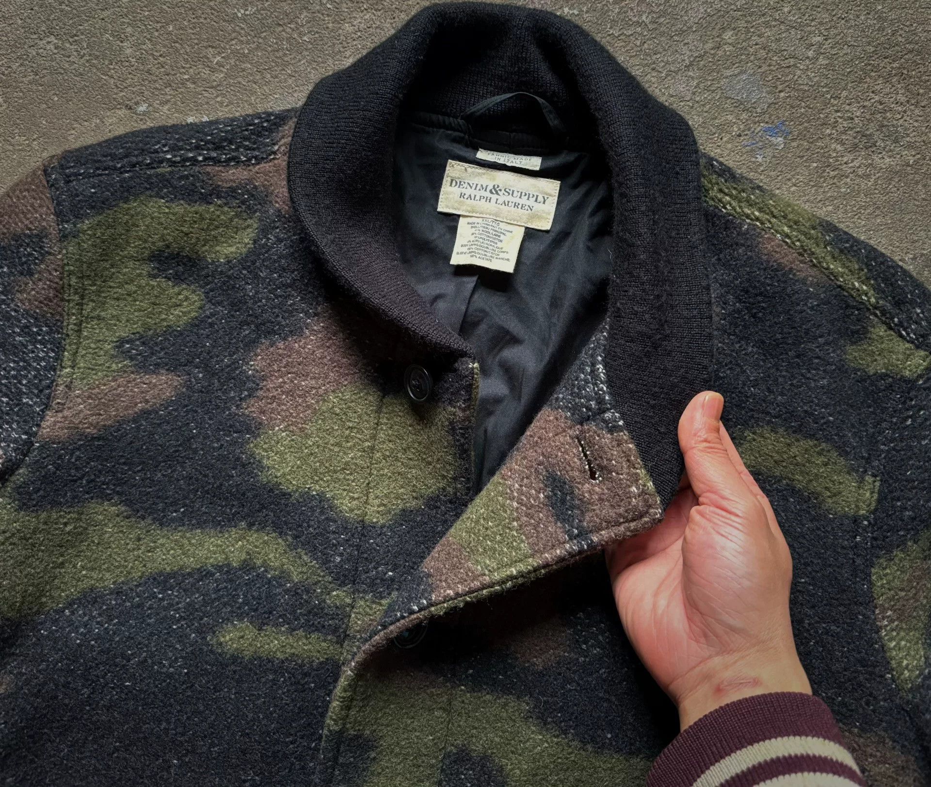 Denim & Supply Ralph Lauren Polo Ralph Lauren Denim Supply Vintage Wool Jacket Size US S / EU 44-46 / 1 - 2 Thumbnail