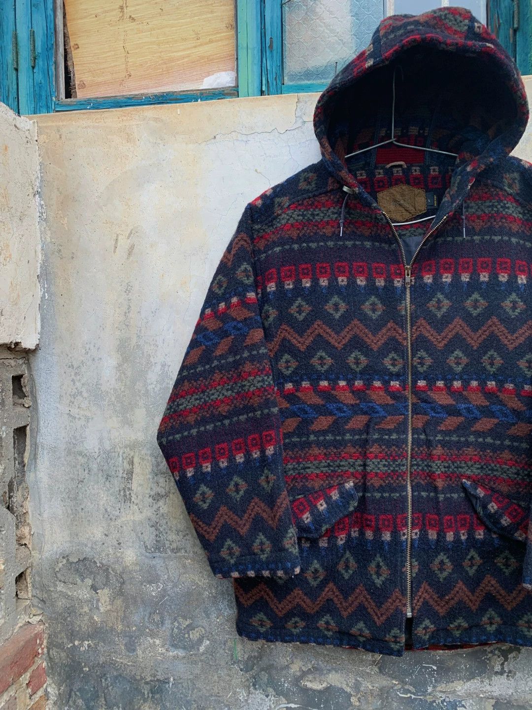 Vintage Vintage Woolrich Navajo Wool Coat Size US M / EU 48-50 / 2 - 2 Thumbnail