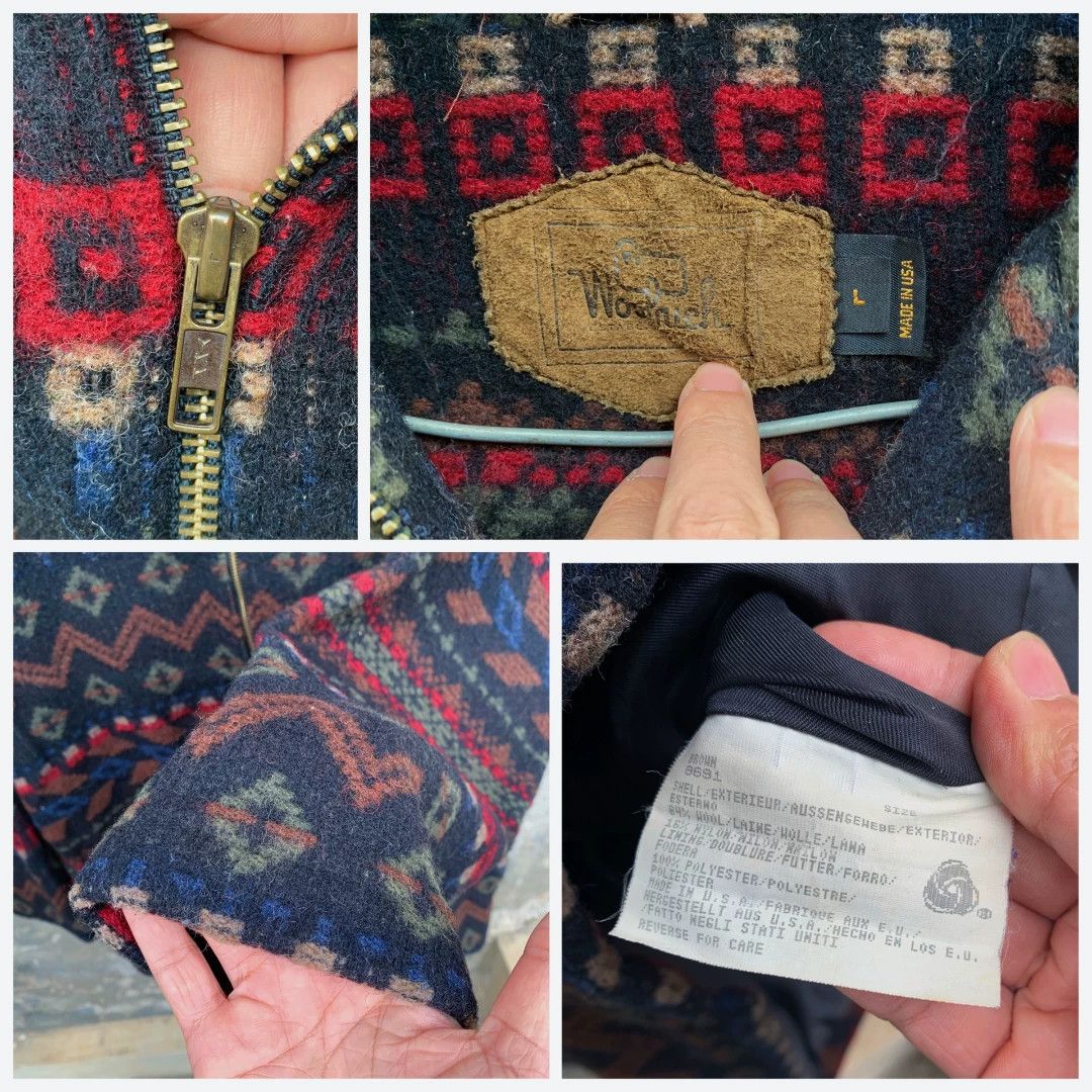 Vintage Vintage Woolrich Navajo Wool Coat Size US M / EU 48-50 / 2 - 3 Thumbnail