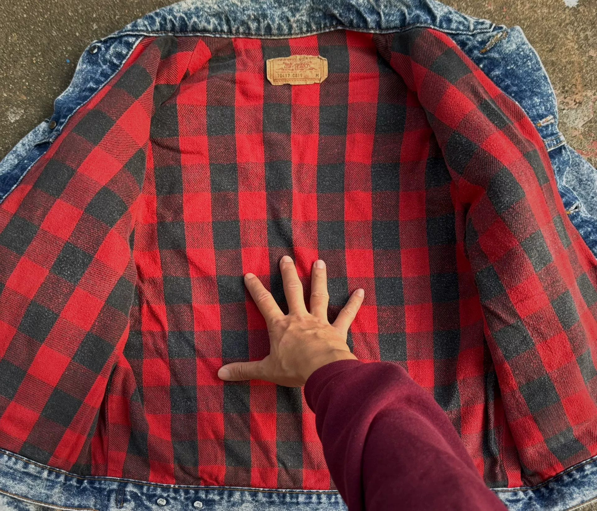 Vintage Vintage Levis Denim Jacket USA 1989 Size US M / EU 48-50 / 2 - 4 Thumbnail
