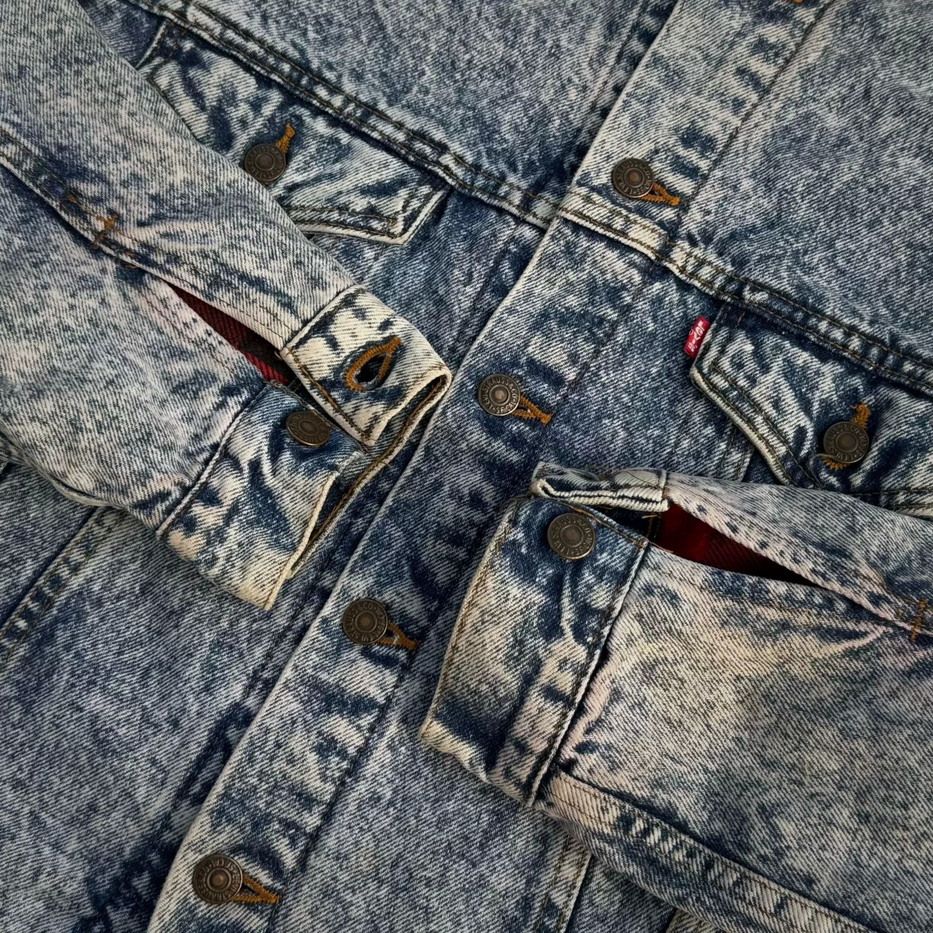 Vintage Vintage Levis Denim Jacket USA 1989 Size US M / EU 48-50 / 2 - 3 Thumbnail
