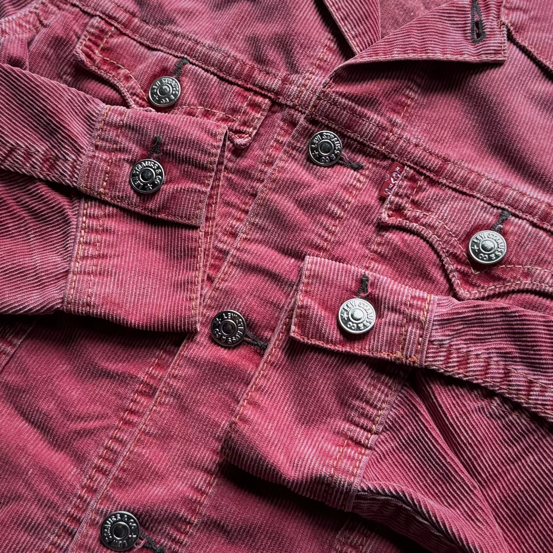 Vintage Vintage 90s Levi's Corduroy Jacket Size US M / EU 48-50 / 2 - 2 Thumbnail