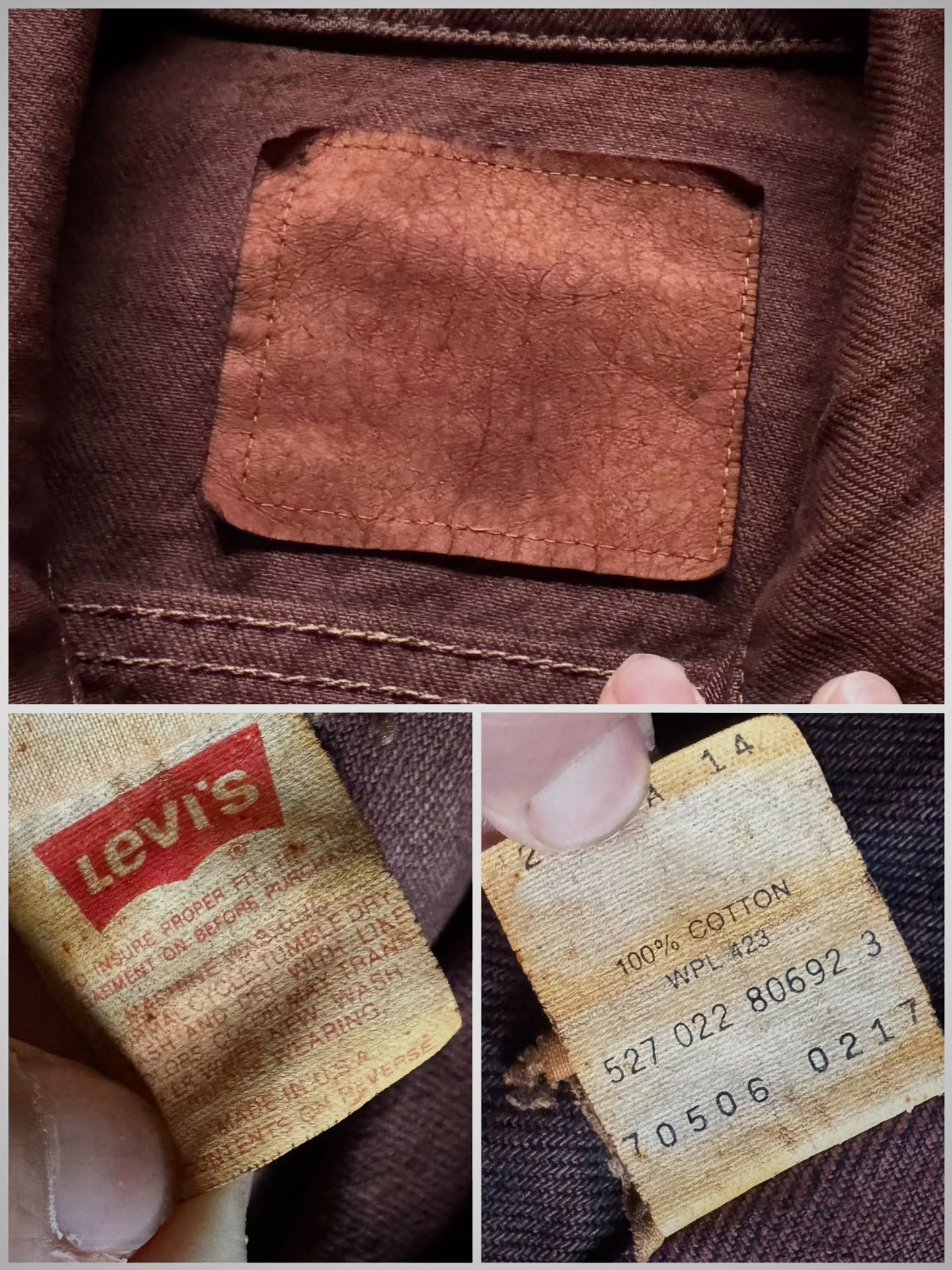 Vintage Vintage Levis Denim Jacket Size US XL / EU 56 / 4 - 3 Thumbnail