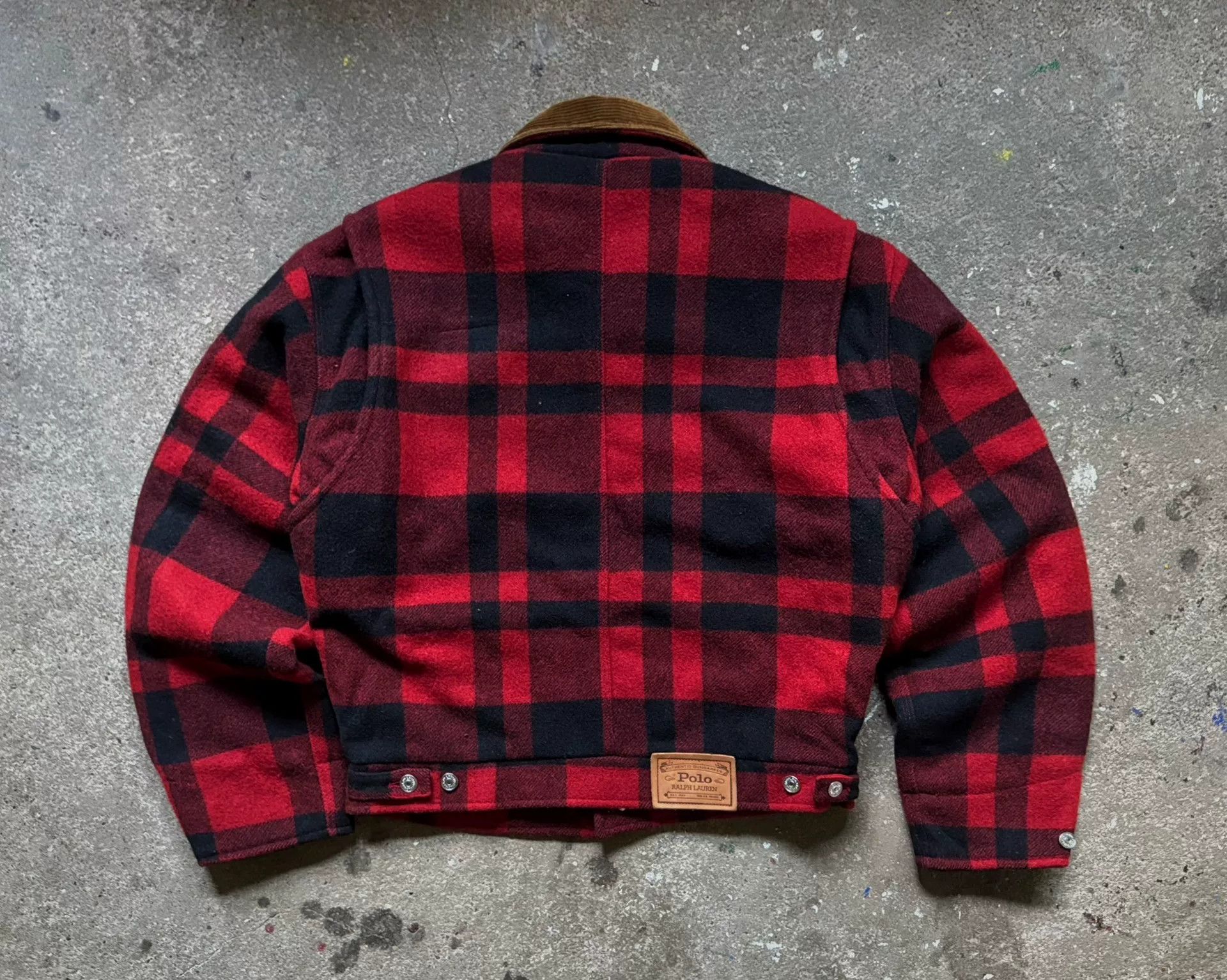 Vintage 1980s Polo Ralph Lauren Vintage Wool Jacket Size US M / EU 48-50 / 2 - 6 Thumbnail