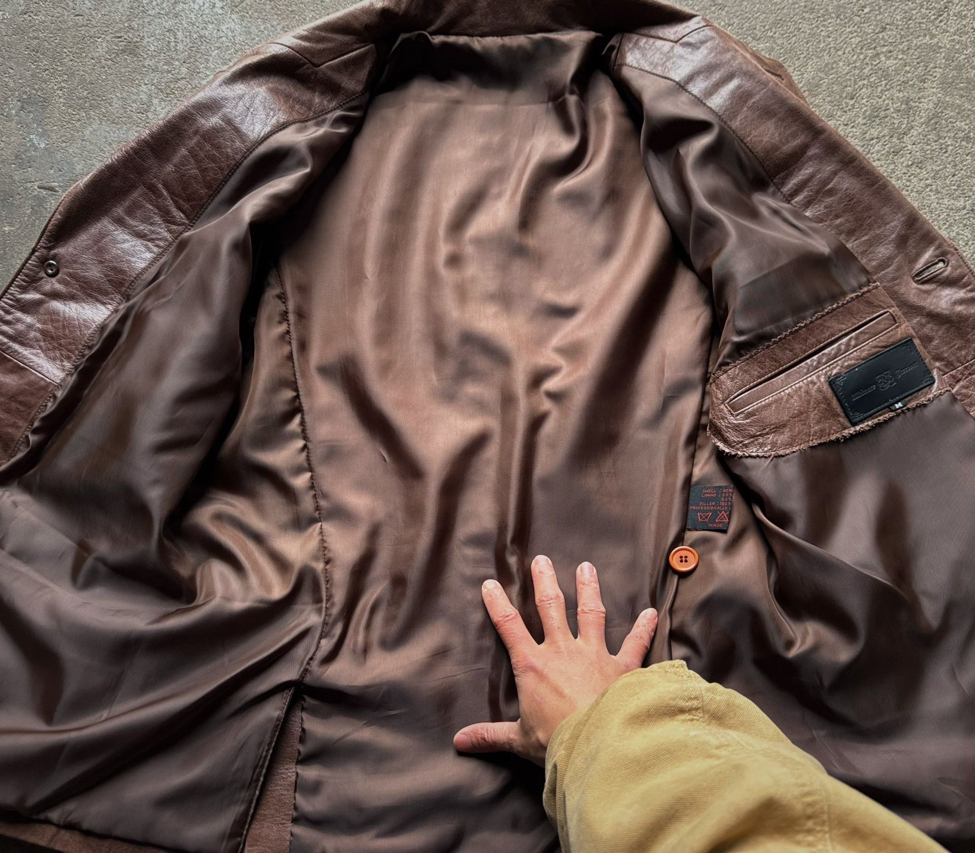 Vintage Vintage Ultimate Leather Blazer Size US M / EU 48-50 / 2 - 3 Thumbnail