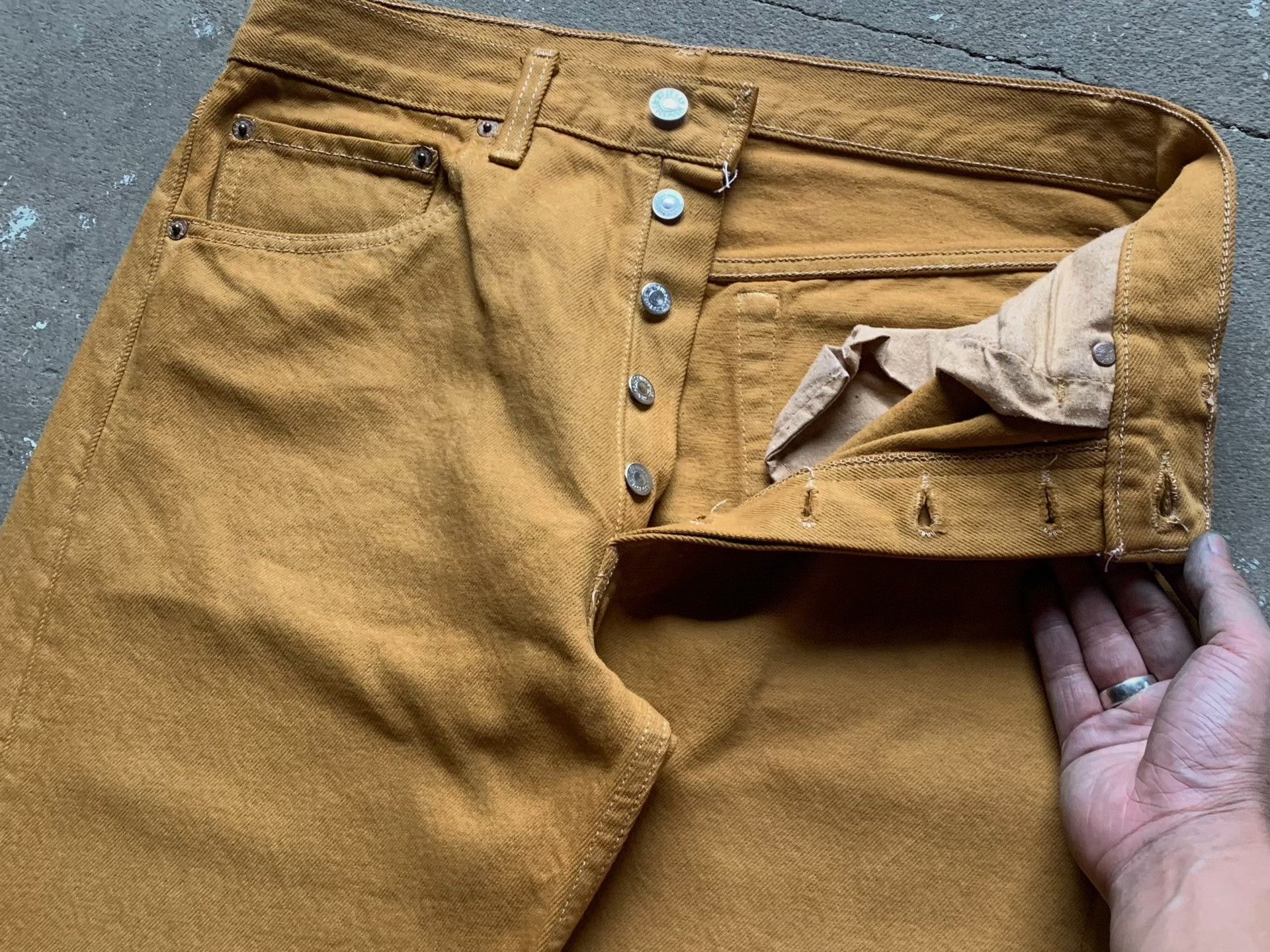 Vintage Vintage Levi's 501 Straight Jeans Size US 32 / EU 48 - 2 Thumbnail