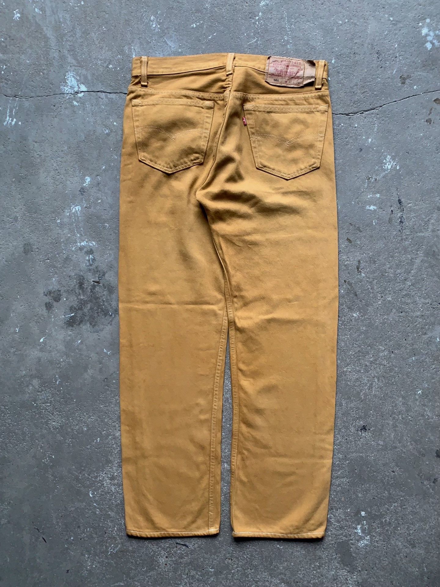 Vintage Vintage Levi's 501 Straight Jeans Size US 32 / EU 48 - 4 Thumbnail