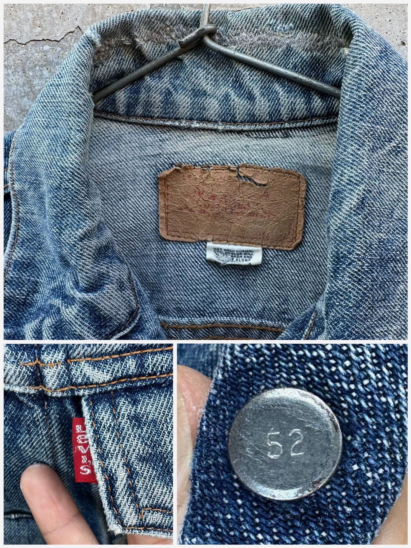 Vintage Vintage 70s Levis 70505 Denim Jacket Size US M / EU 48-50 / 2 - 5 Thumbnail