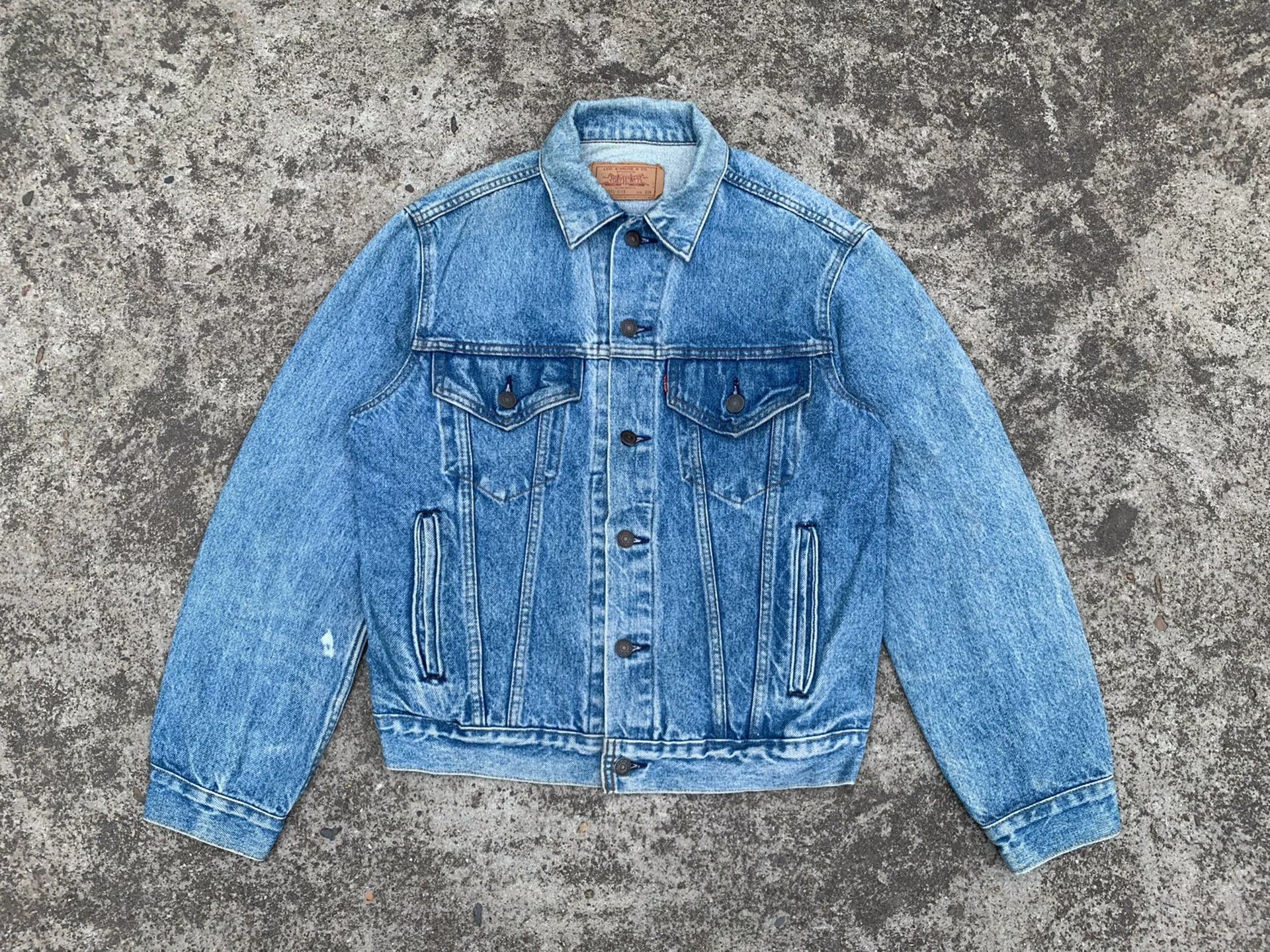 Vintage Vintage 1985 Levis Denim Jacket Size US S / EU 44-46 / 1 - 6 Thumbnail