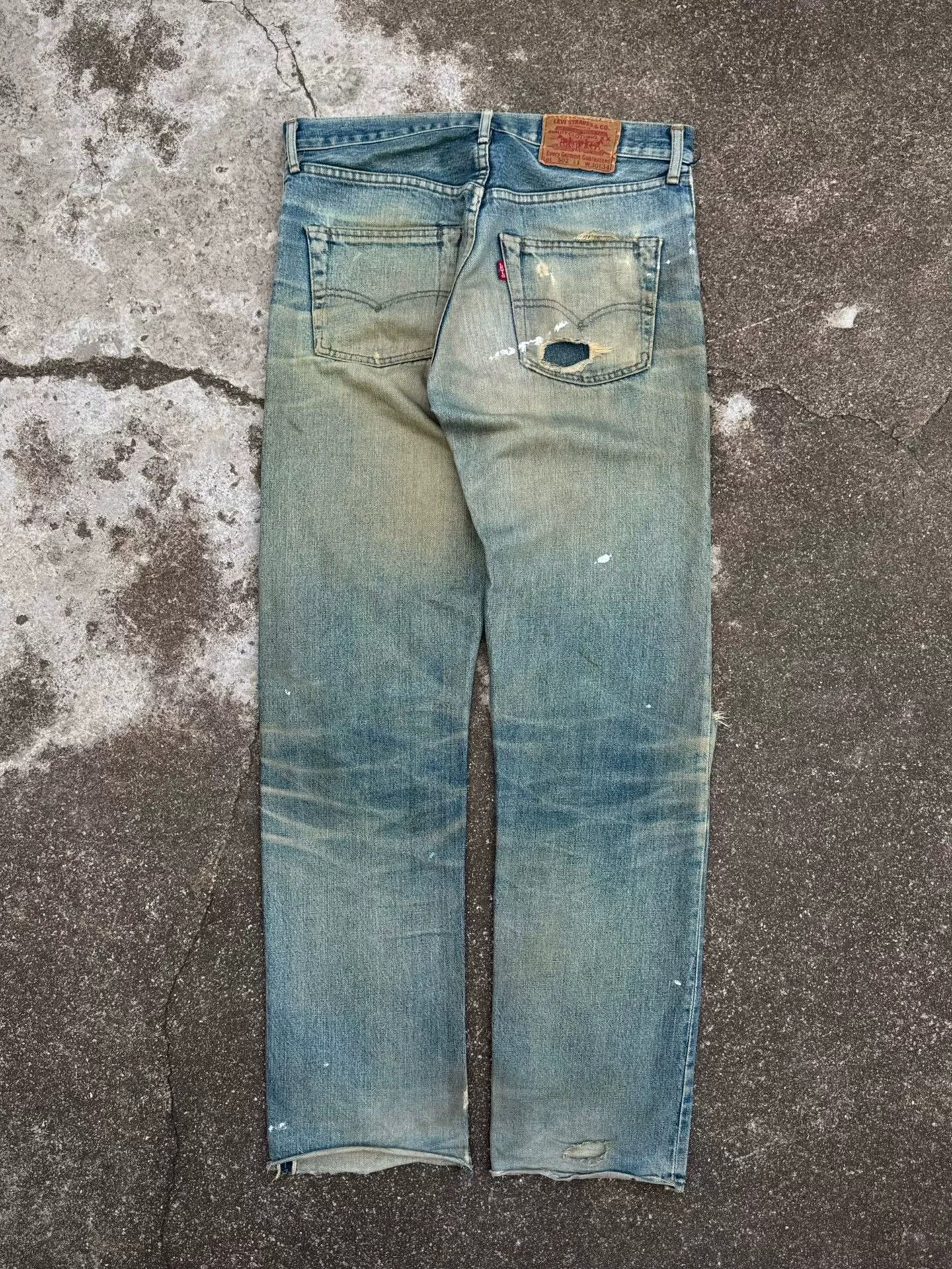 Vintage Vintage Levis LVC 502xx Jeans Size US 30 / EU 46 - 6 Thumbnail