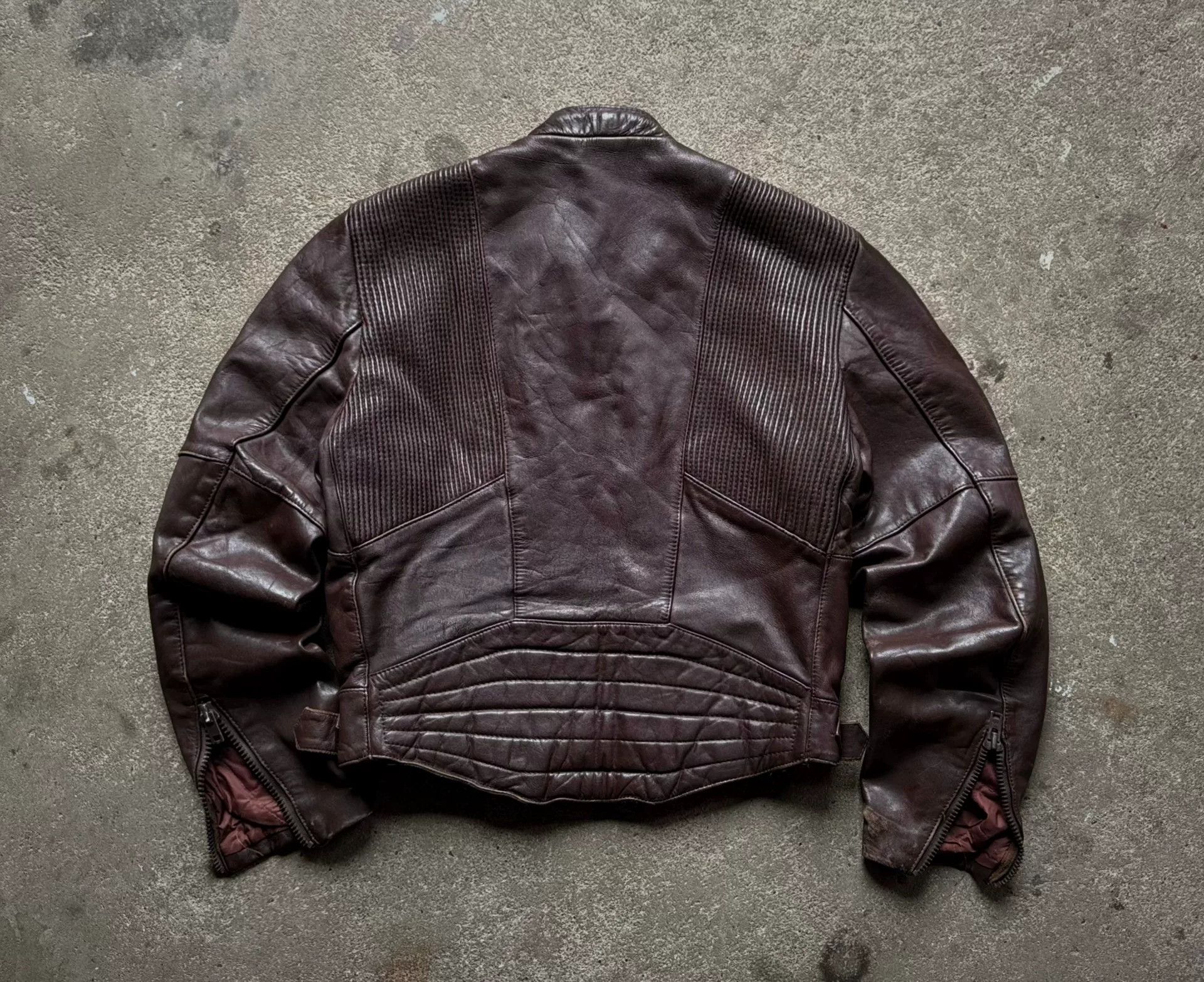 Vintage Vintage Protech Leather Motorcycle Jacket Size US XS / EU 42 / 0 - 7 Thumbnail