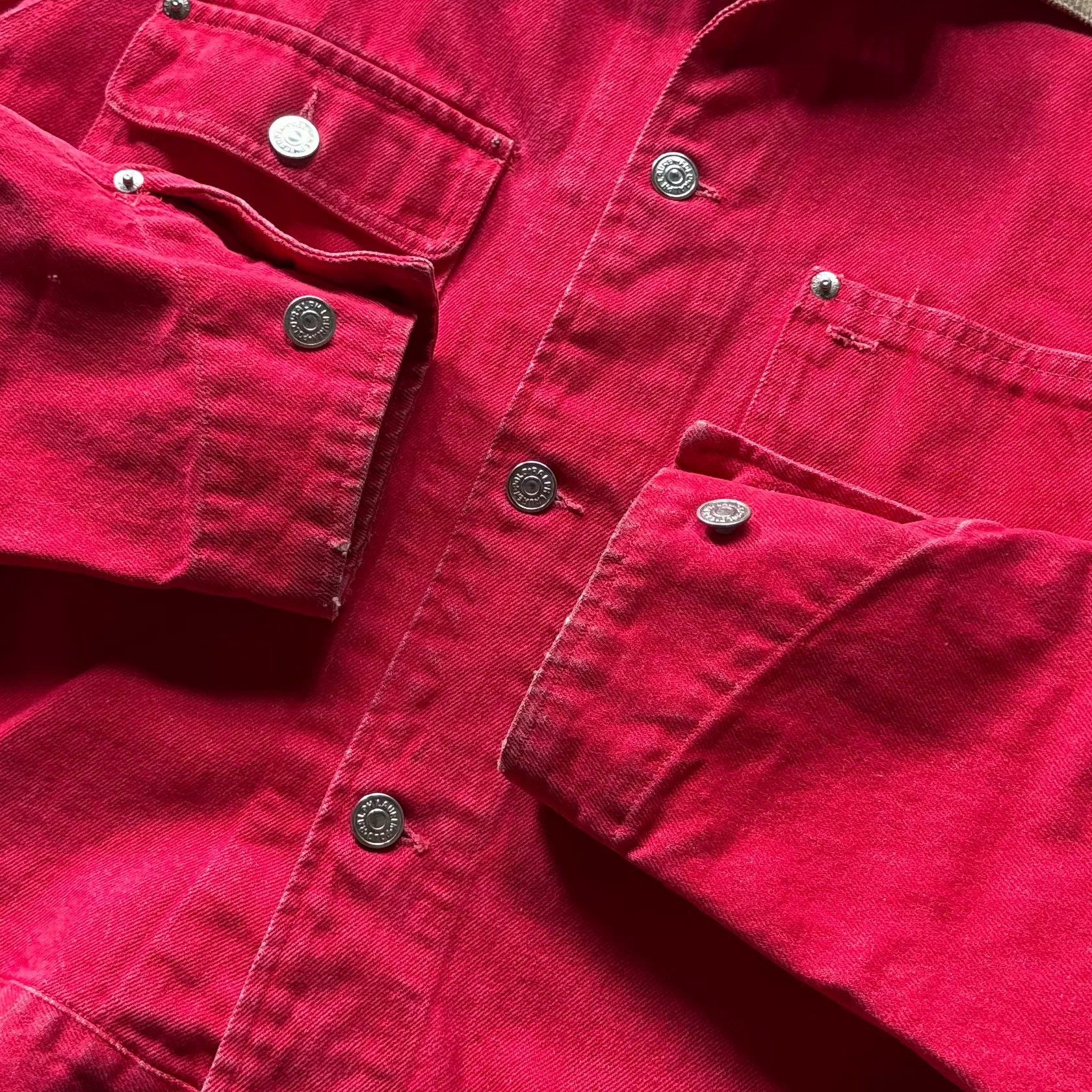 Vintage Vintage Polo Ralph Lauren USA Denim Jacket Size US XL / EU 56 / 4 - 2 Thumbnail