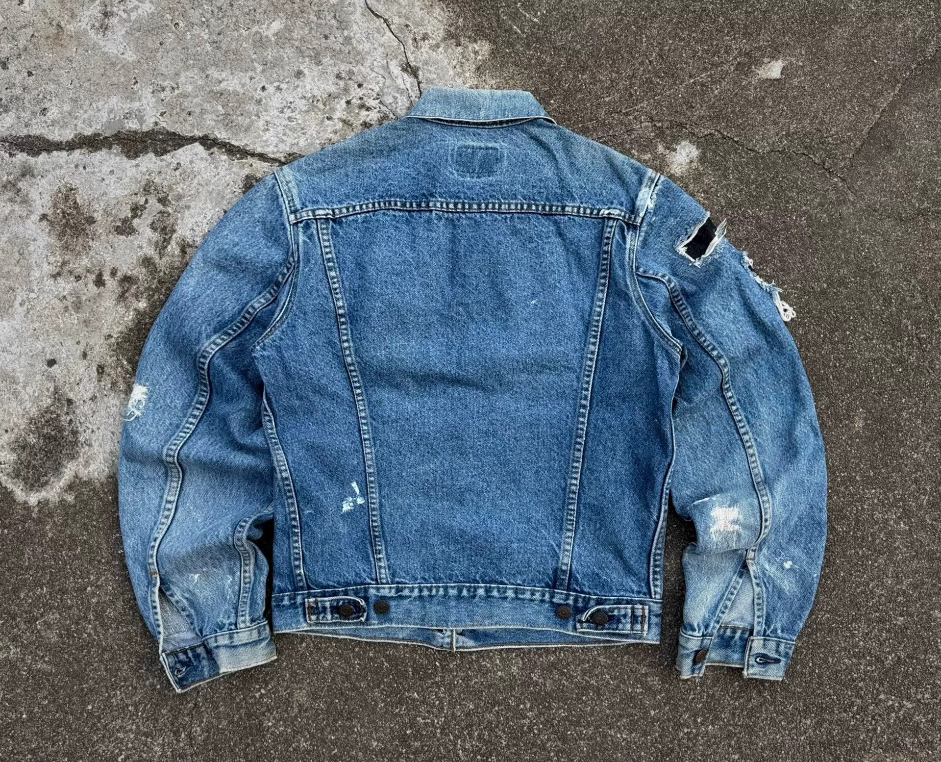Vintage Vintage 1980s Levis USA Denim Jacket Size US M / EU 48-50 / 2 - 5 Thumbnail