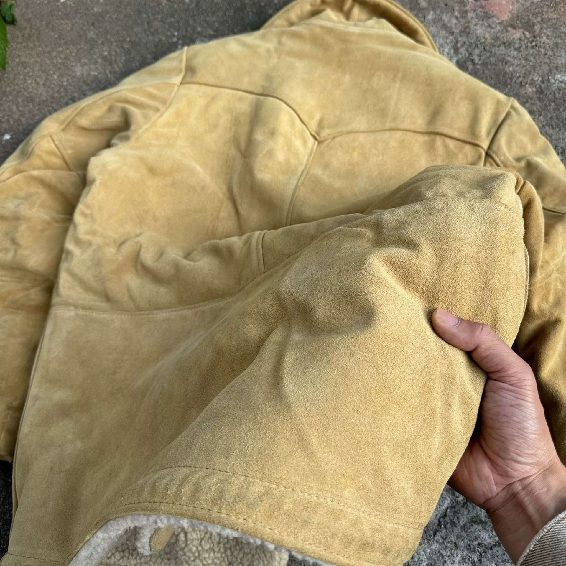 Vintage Vintage Schott Shearling Farmer Coat Size US S / EU 44-46 / 1 - 6 Thumbnail