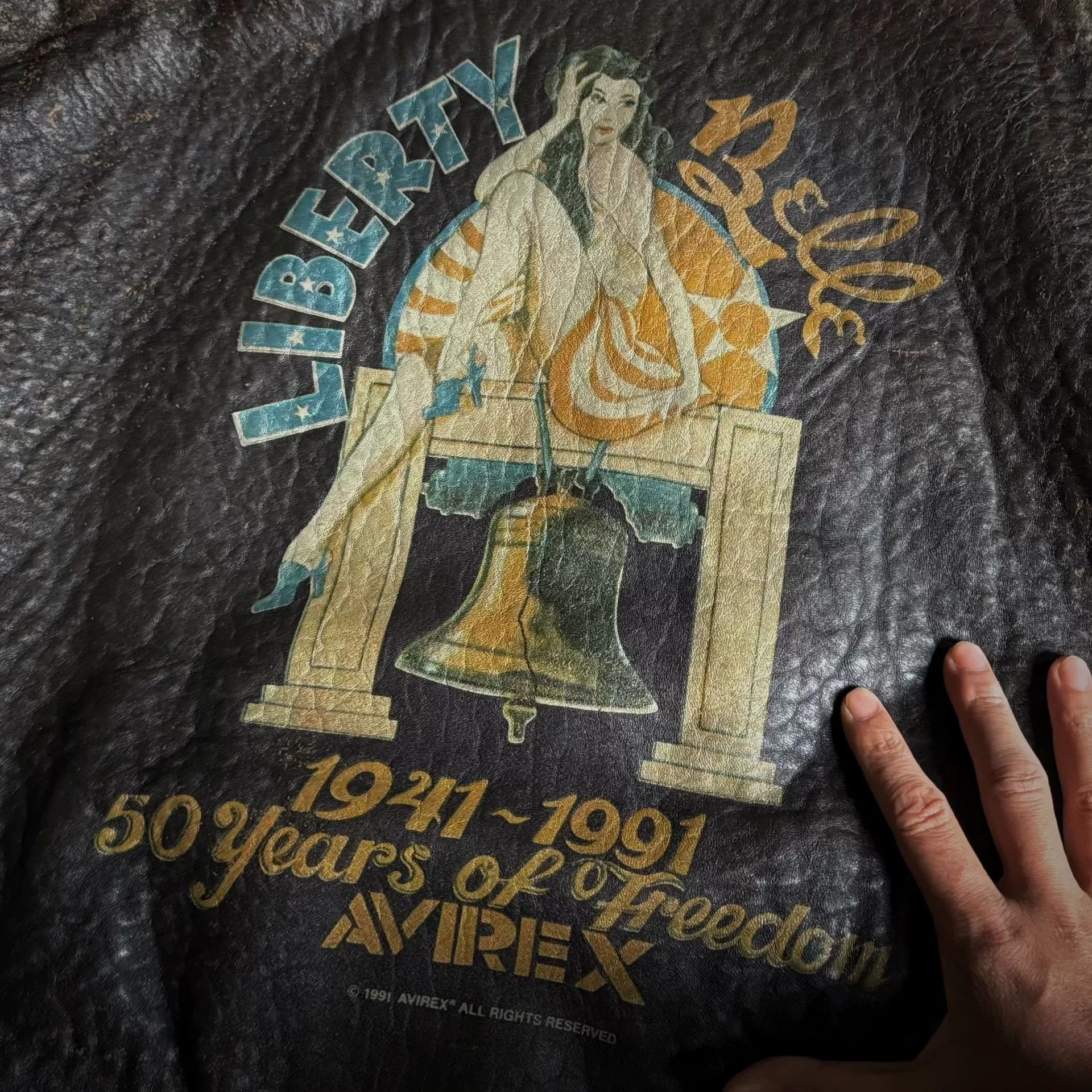 Vintage Vintage Avirex A2 50th Anniversary Jacket Size US L / EU 52-54 / 3 - 2 Thumbnail