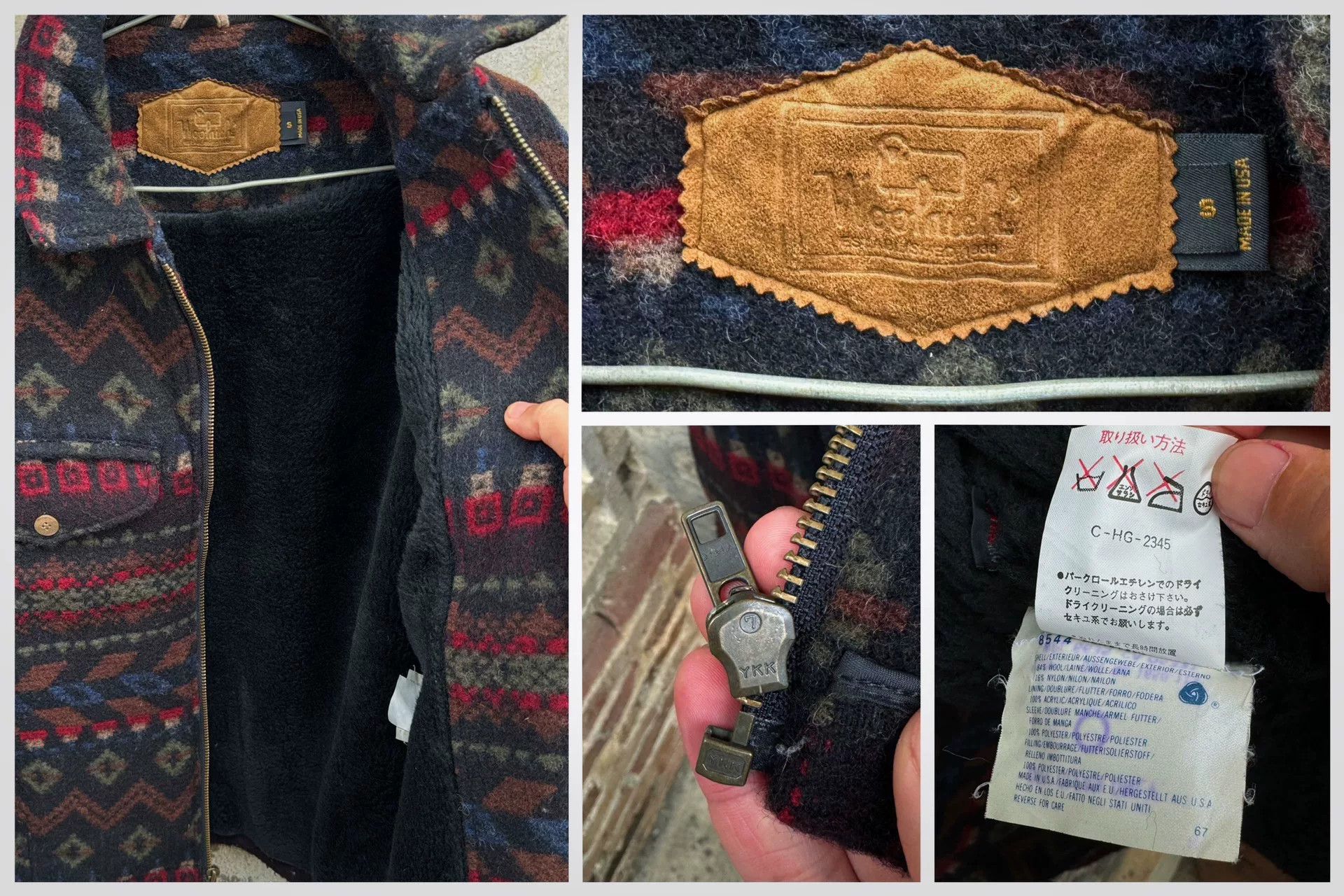 Vintage Vintage Woolrich Navajo Wool Jacket Size US M / EU 48-50 / 2 - 3 Thumbnail