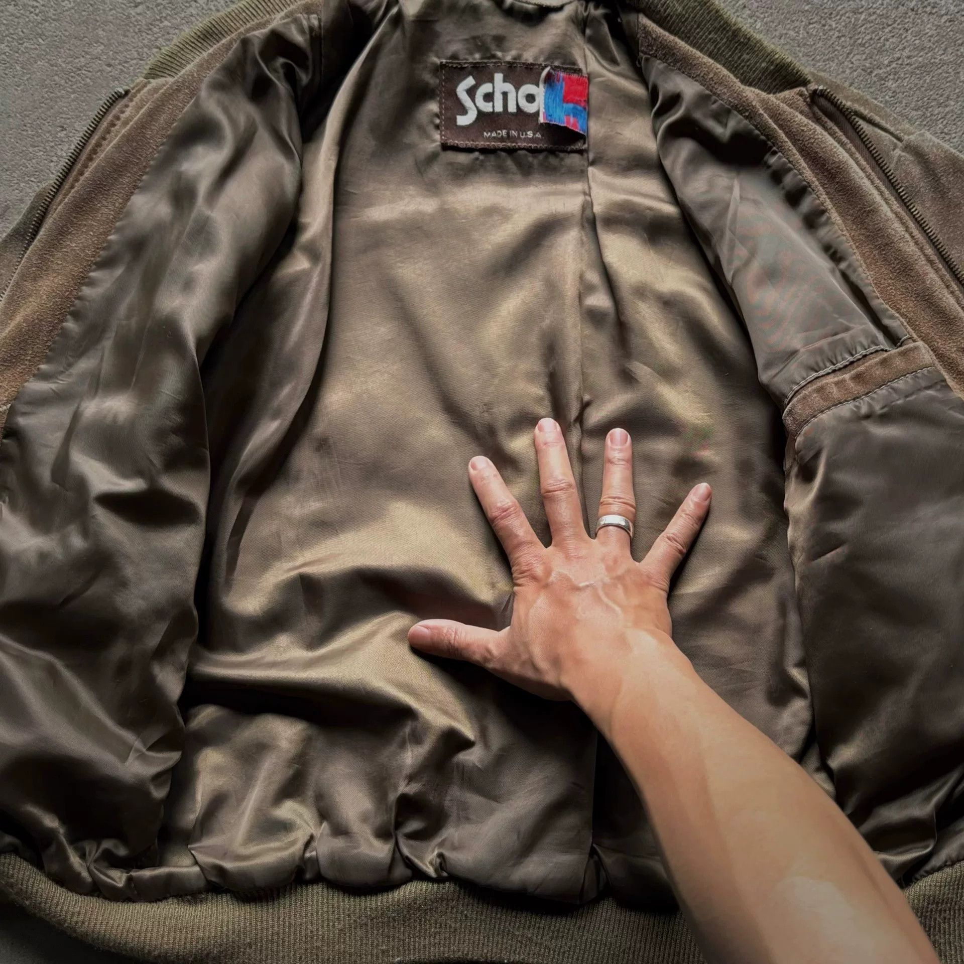Vintage Vintage Schott 1980s Leather Jacket Size US XXS / EU 40 - 5 Thumbnail