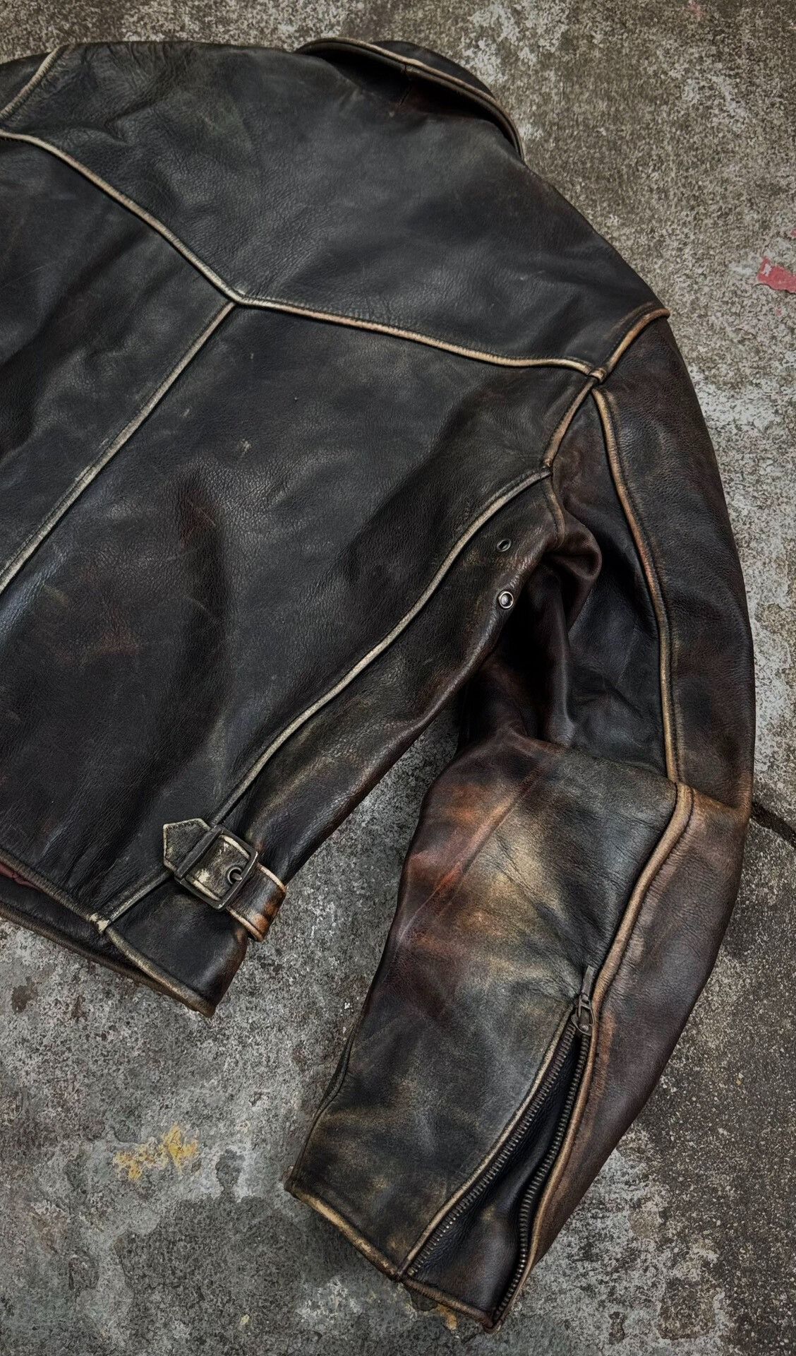 Vintage Vintage Harley Davidson Leather Jacket Size US L / EU 52-54 / 3 - 6 Thumbnail