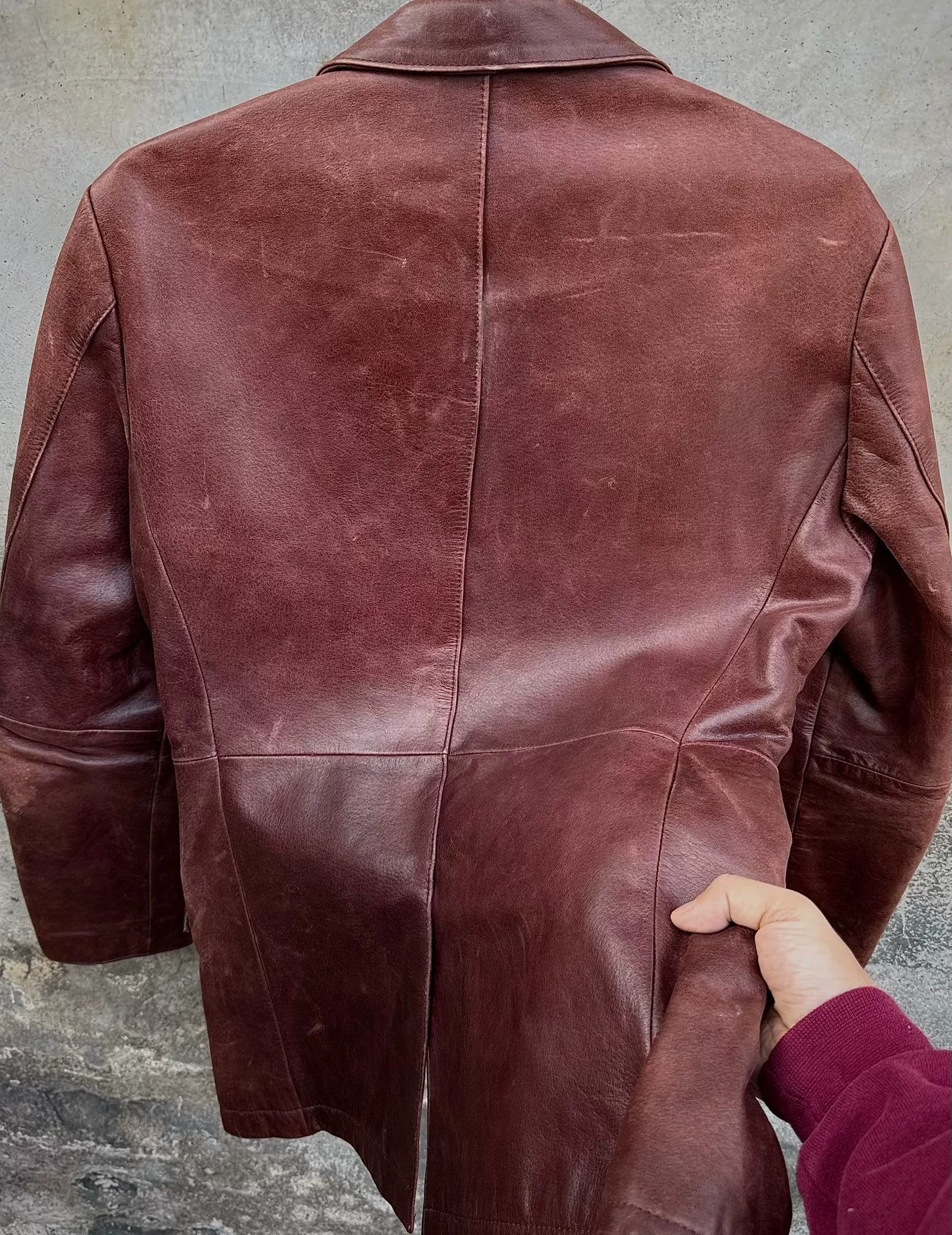 Vintage Vintage TornadoMart Leather Blazer Size US L / EU 52-54 / 3 - 5 Thumbnail