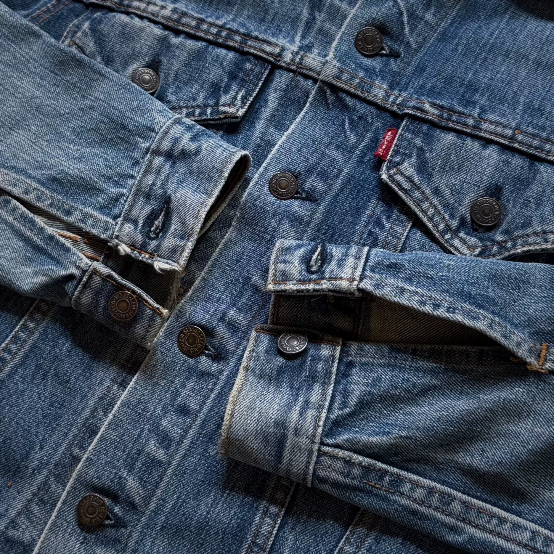 Vintage Vintage 60s Levis 70505 BigE Jacket Size US S / EU 44-46 / 1 - 3 Thumbnail