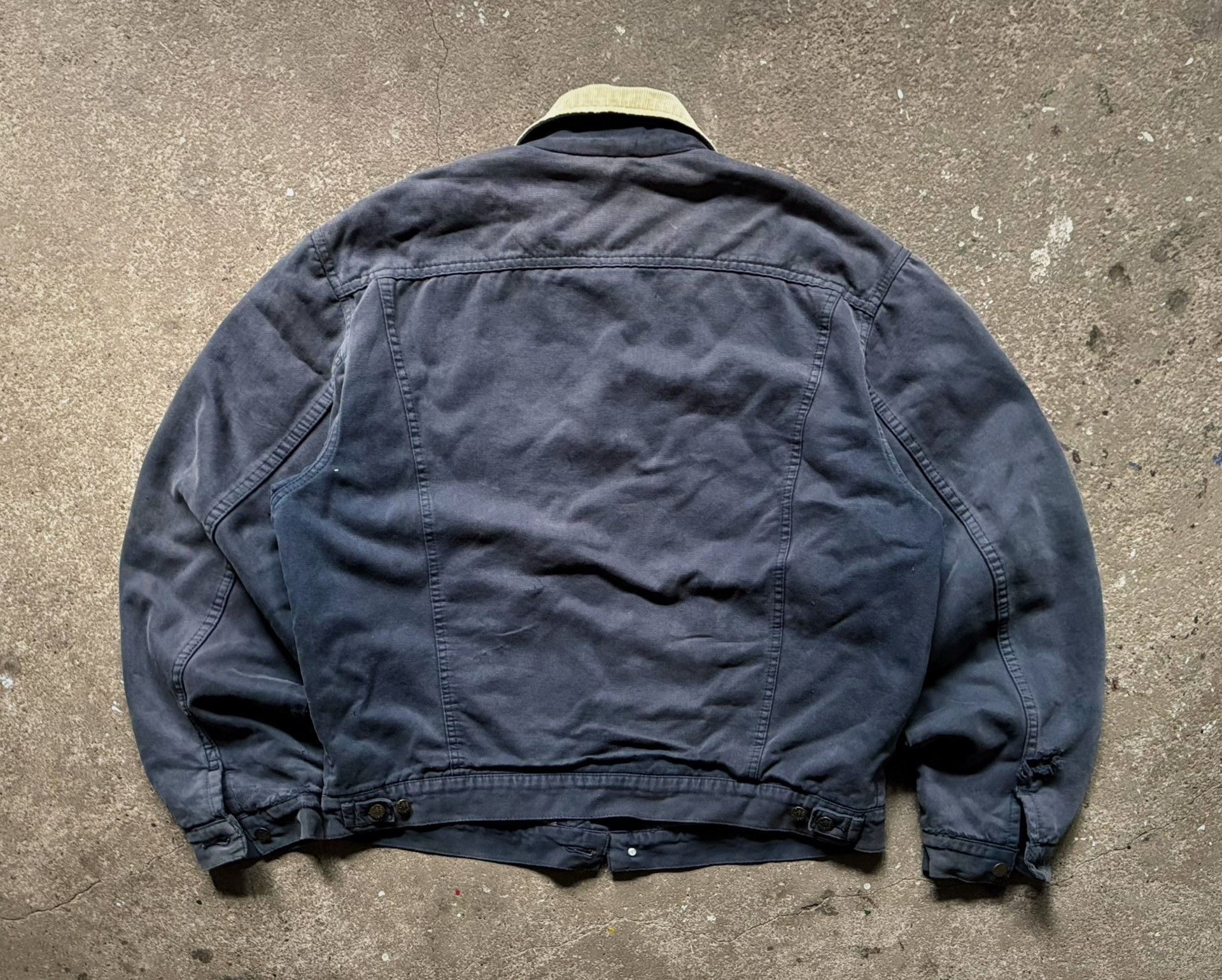 Vintage Vintage Lee Lined Rider Denim Jacket Size US XL / EU 56 / 4 - 6 Thumbnail