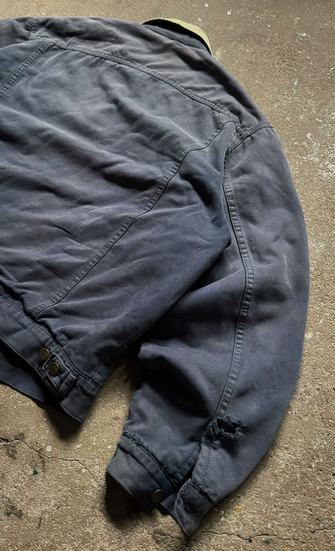 Vintage Vintage Lee Lined Rider Denim Jacket Size US XL / EU 56 / 4 - 5 Thumbnail