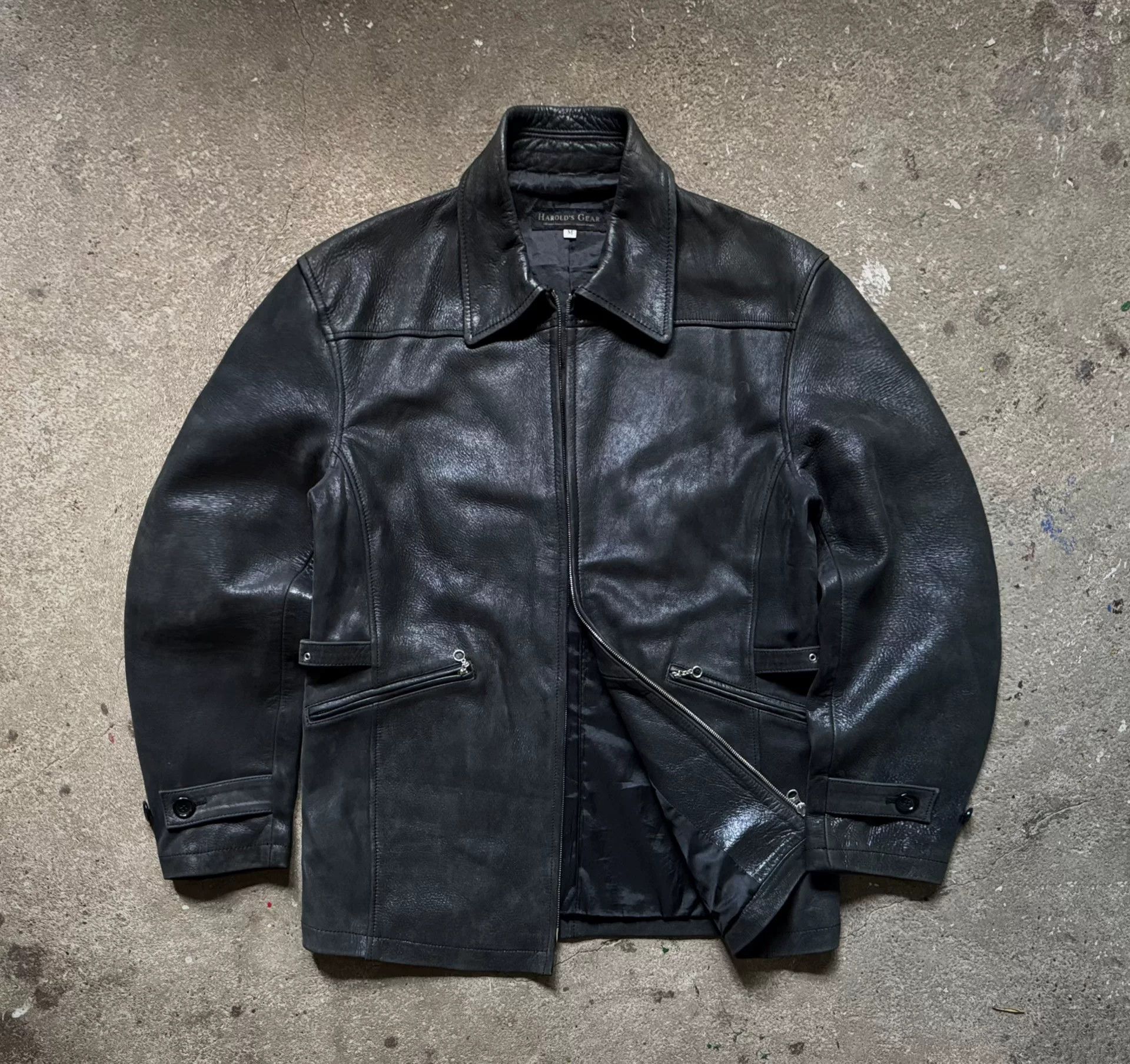 Vintage Vintage Harold's Horsehide Jacket Size US M / EU 48-50 / 2 - 2 Thumbnail