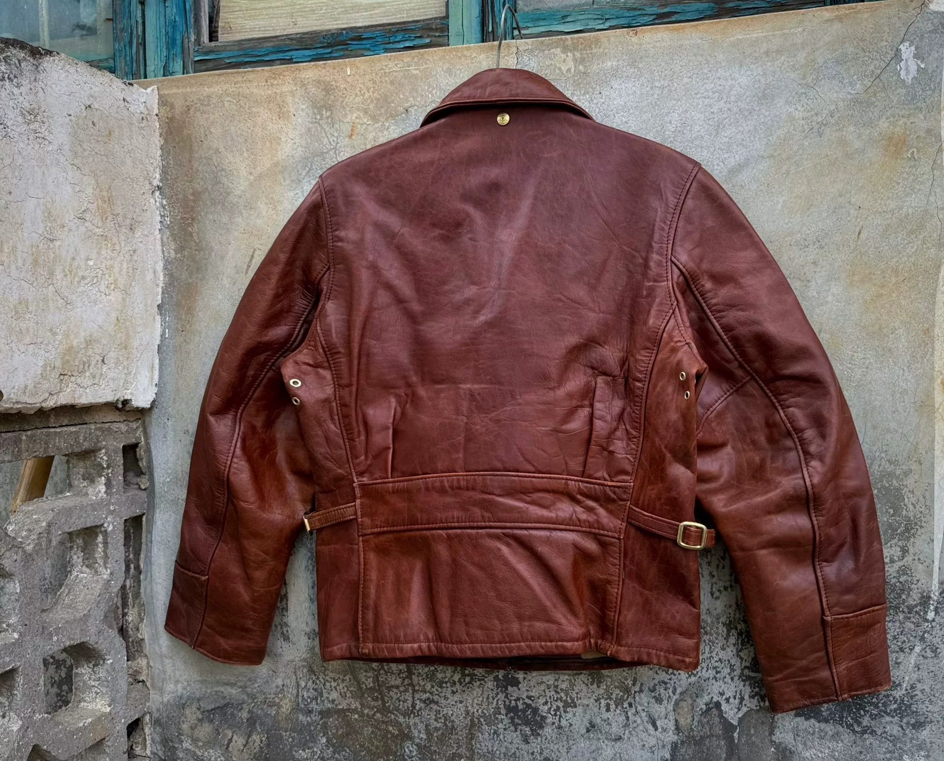 Vintage Vintage Schott U63 Leather Jacket Size US M / EU 48-50 / 2 - 8 Thumbnail