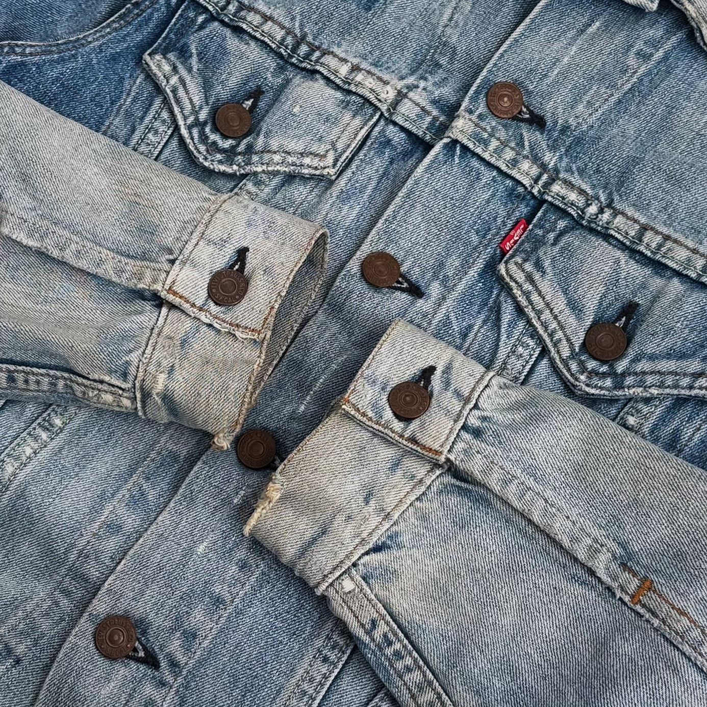Vintage Vintage Levis LVC Denim Jacket Size US S / EU 44-46 / 1 - 2 Thumbnail