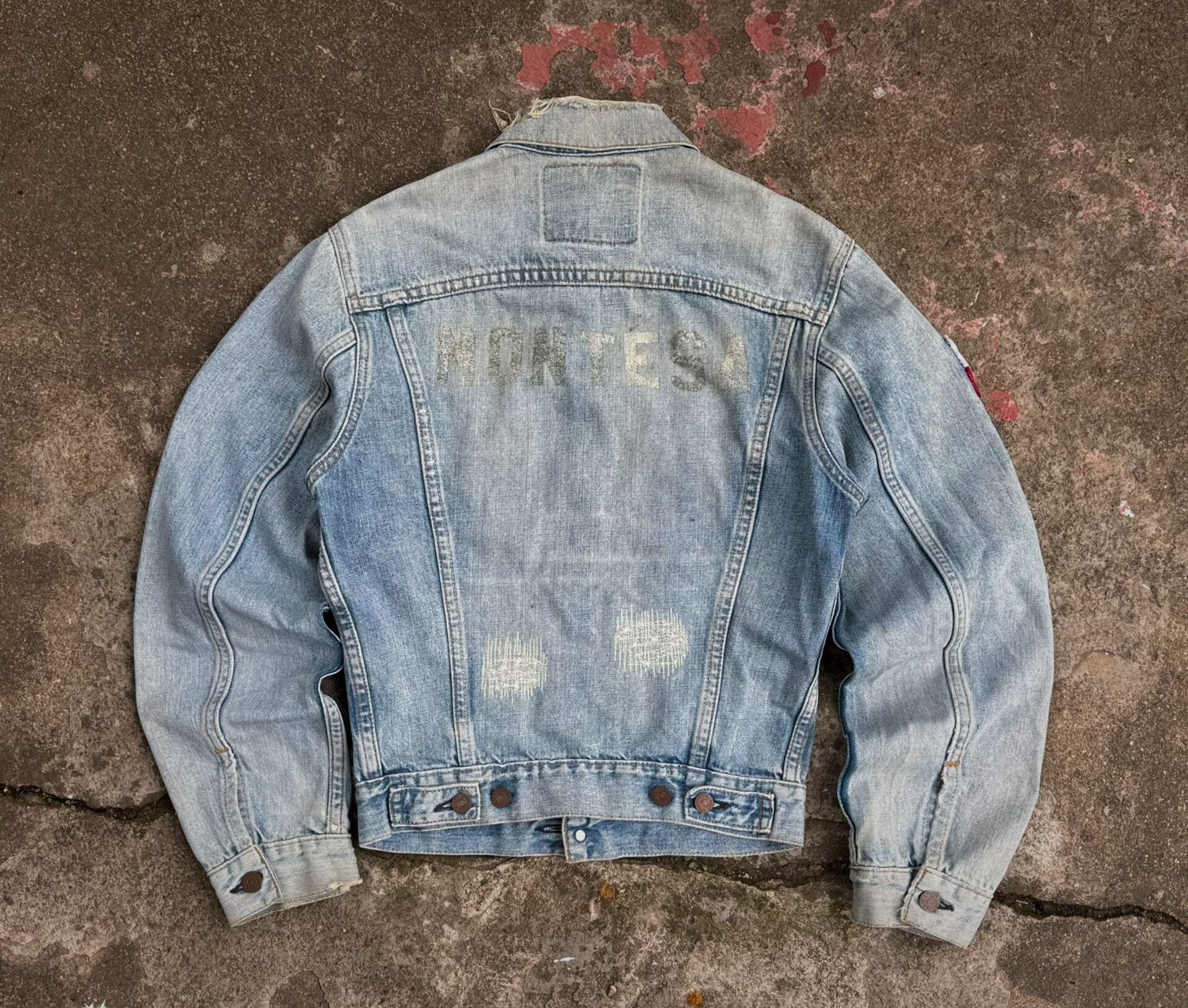 Vintage Vintage Levis LVC Denim Jacket Size US S / EU 44-46 / 1 - 5 Thumbnail