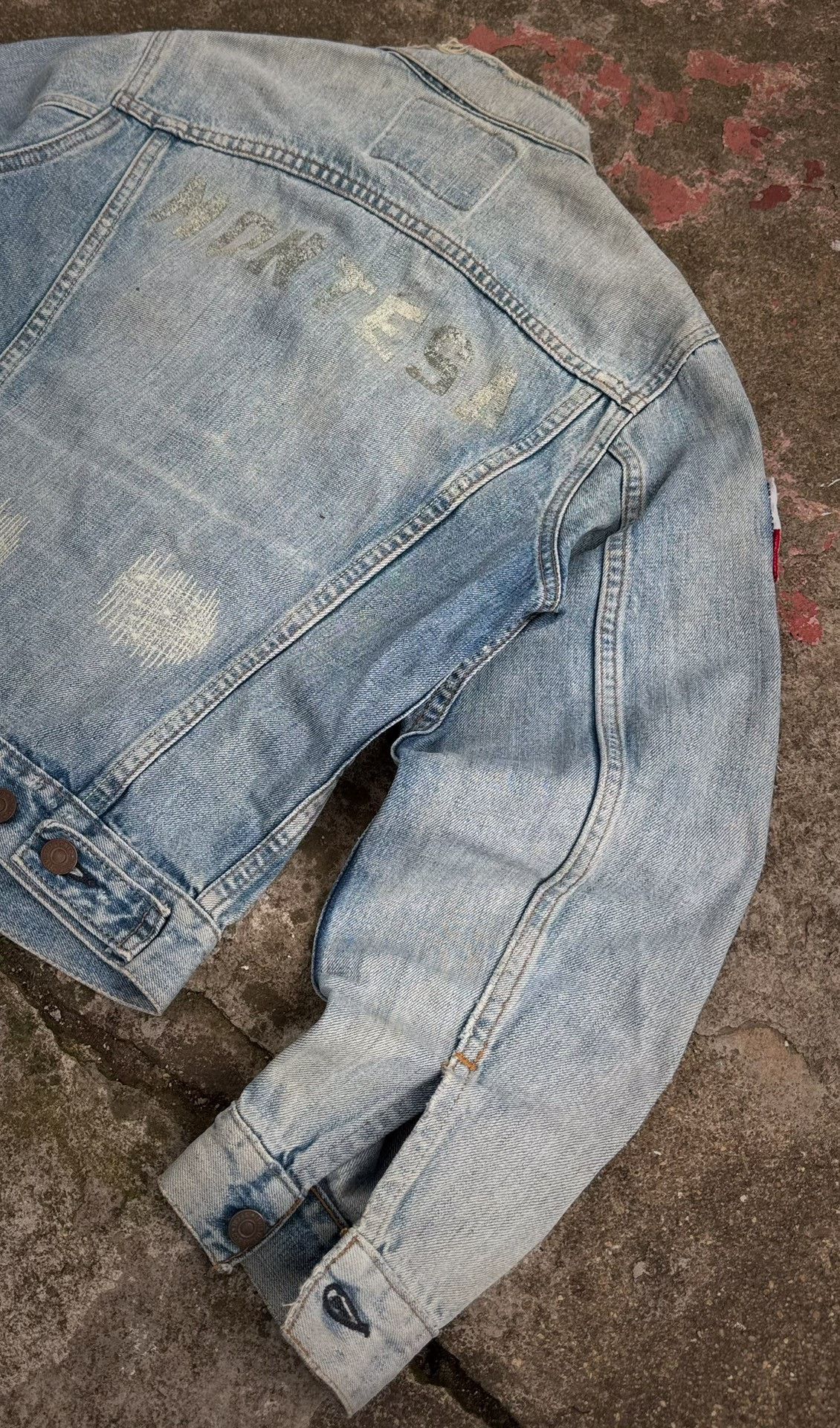 Vintage Vintage Levis LVC Denim Jacket Size US S / EU 44-46 / 1 - 4 Thumbnail