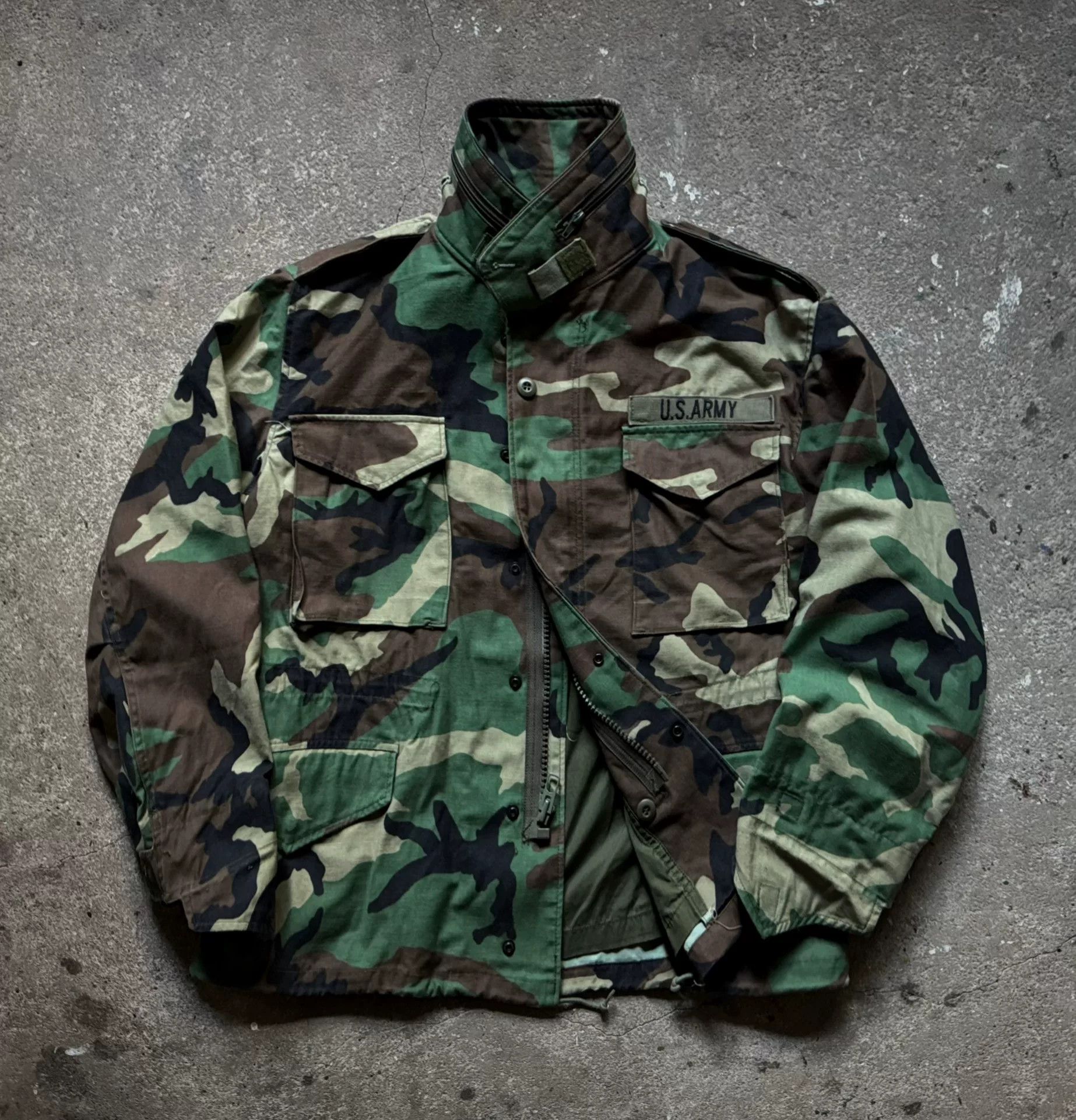 Vintage Vintage 1993 Military M65 Camo Jacket Size US M / EU 48-50 / 2 - 3 Thumbnail