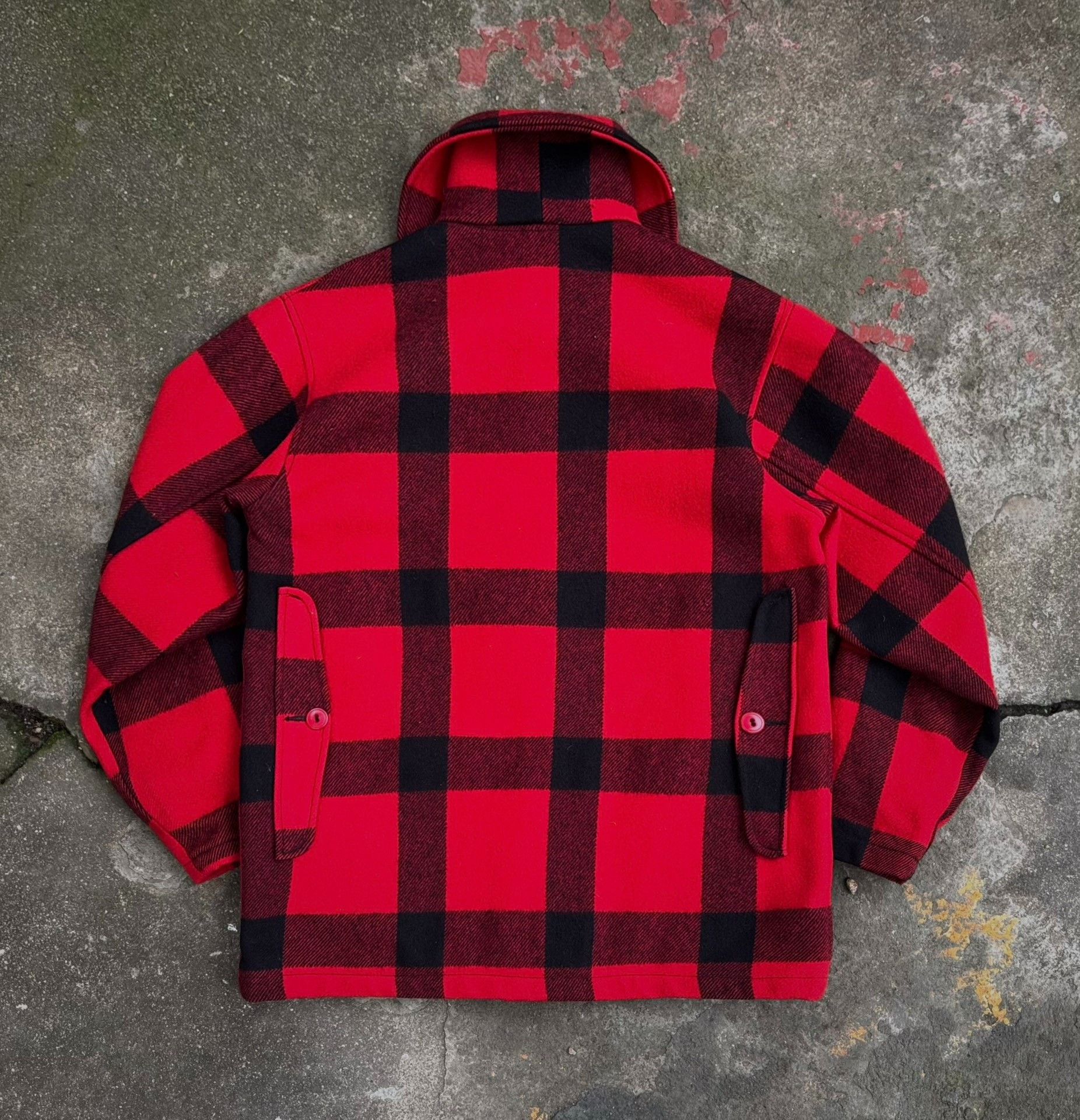 Vintage Vintage Woolrich 1980s Wool Hunting Jacket Size US XXL / EU 58 / 5 - 8 Thumbnail