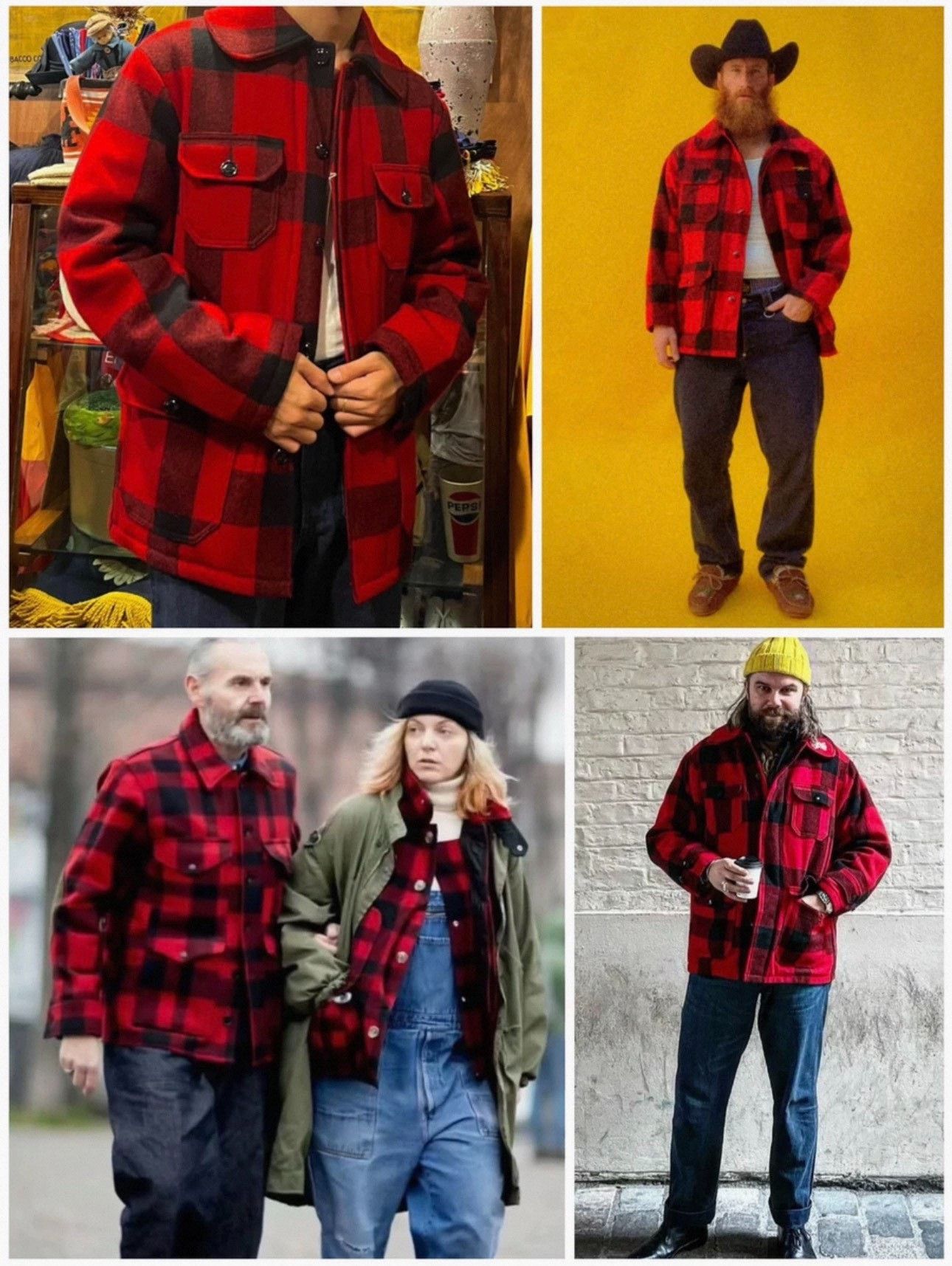 Vintage Vintage Woolrich 1980s Wool Hunting Jacket Size US XXL / EU 58 / 5 - 2 Thumbnail