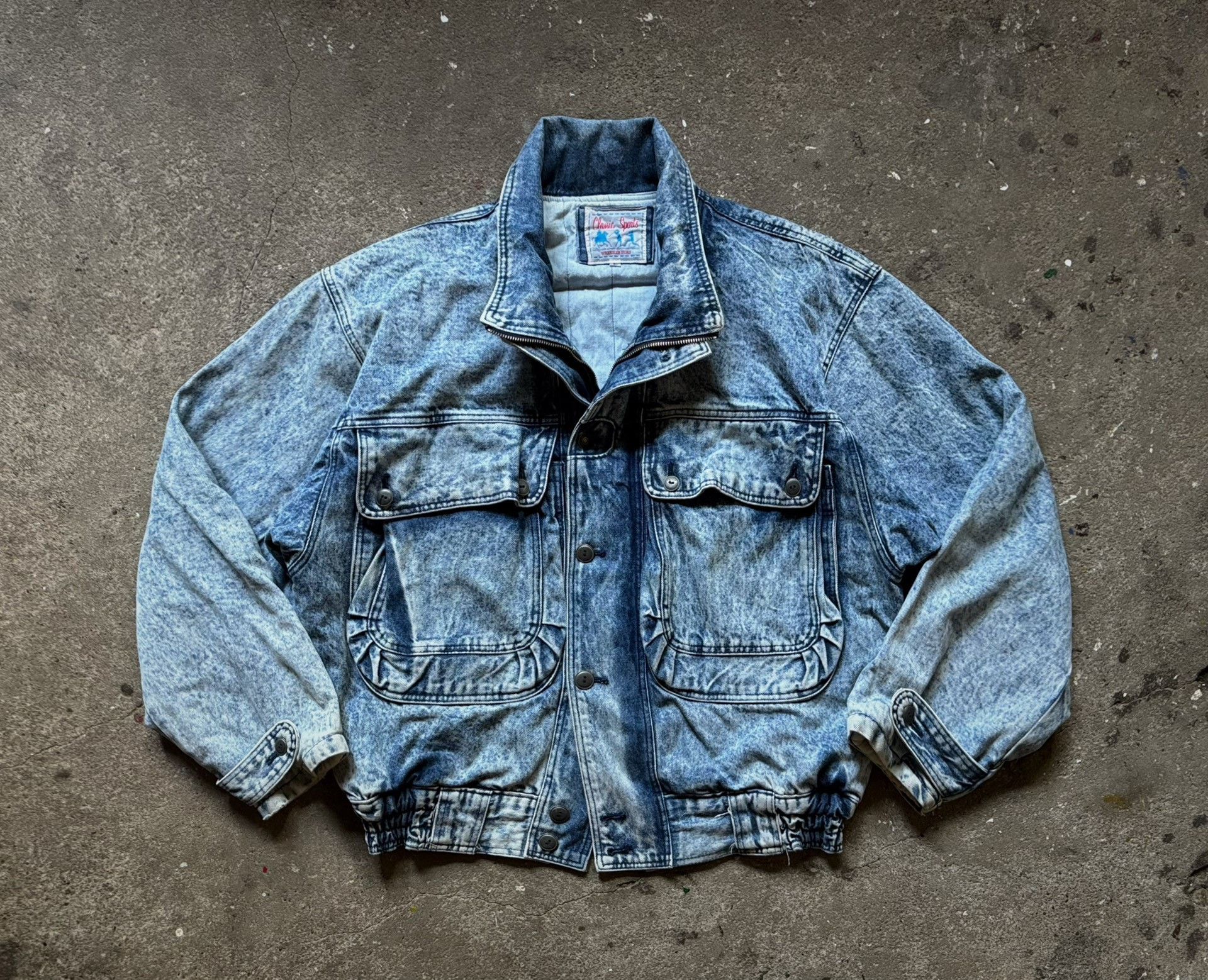 Vintage Vintage Wrangler Boxy Denim Jacket Size US M / EU 48-50 / 2 - 2 Thumbnail