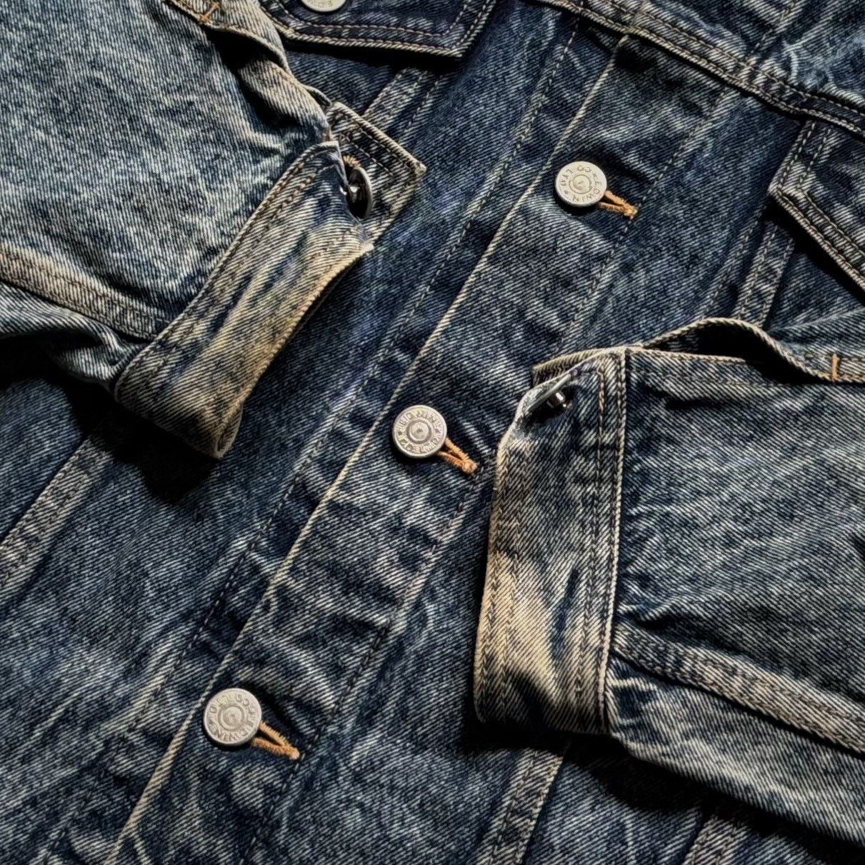 Vintage Vintage Edwin Boxy Denim Jacket Size US M / EU 48-50 / 2 - 2 Thumbnail