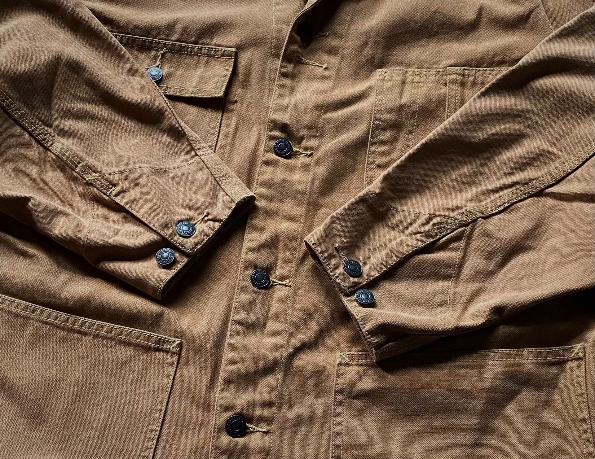 Vintage Vintage Levi's Workers Canvas Jacket Size US M / EU 48-50 / 2 - 2 Thumbnail