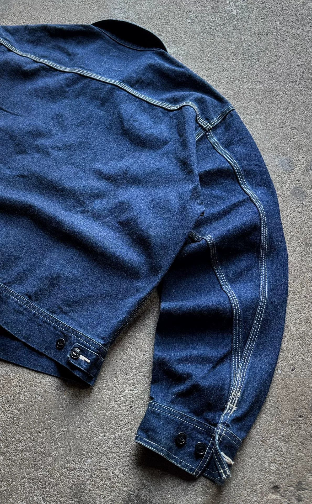 Vintage Vintage Lee 91B Denim Jacket Size US L / EU 52-54 / 3 - 5 Thumbnail